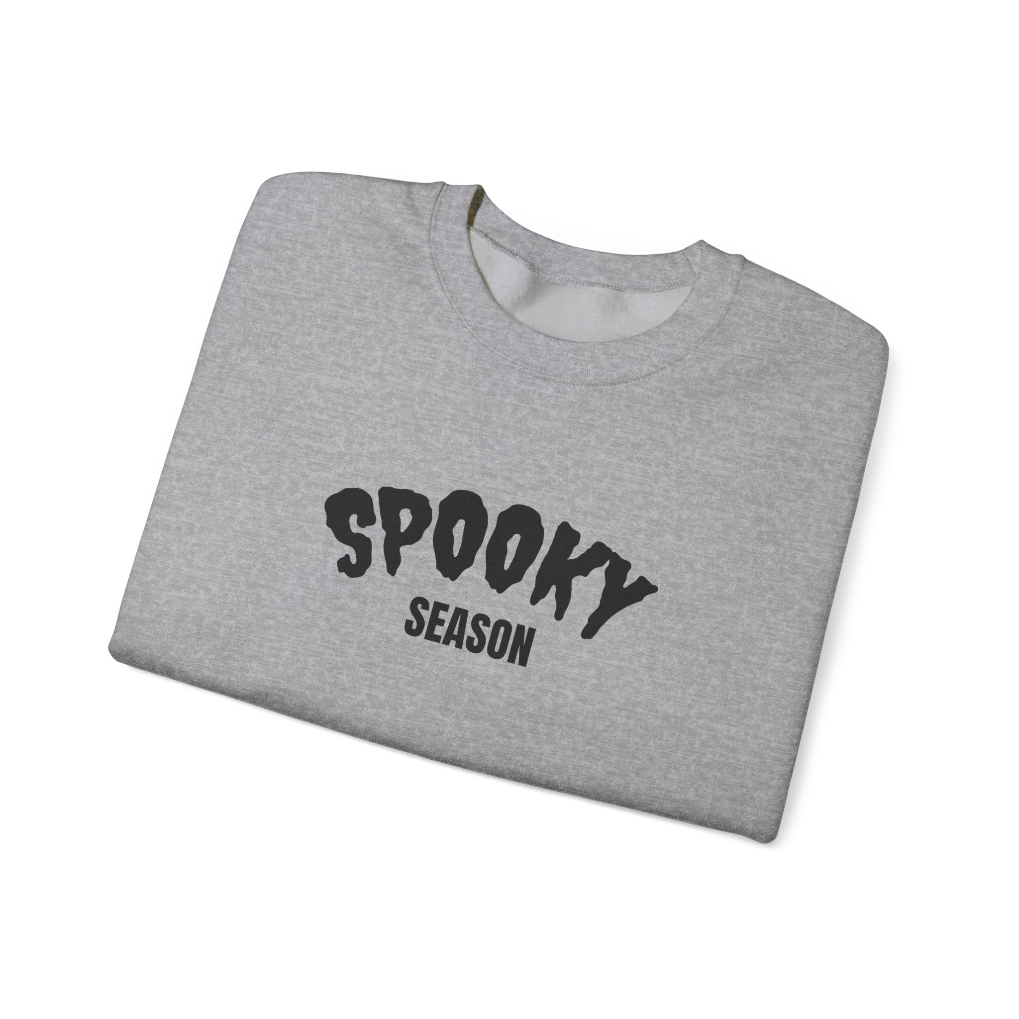 Spooky Season Crewneck Sweatshirt, Halloween Apparel, Cozy Unisex Sweater, Fall Fashion, Gift for Halloween Lovers