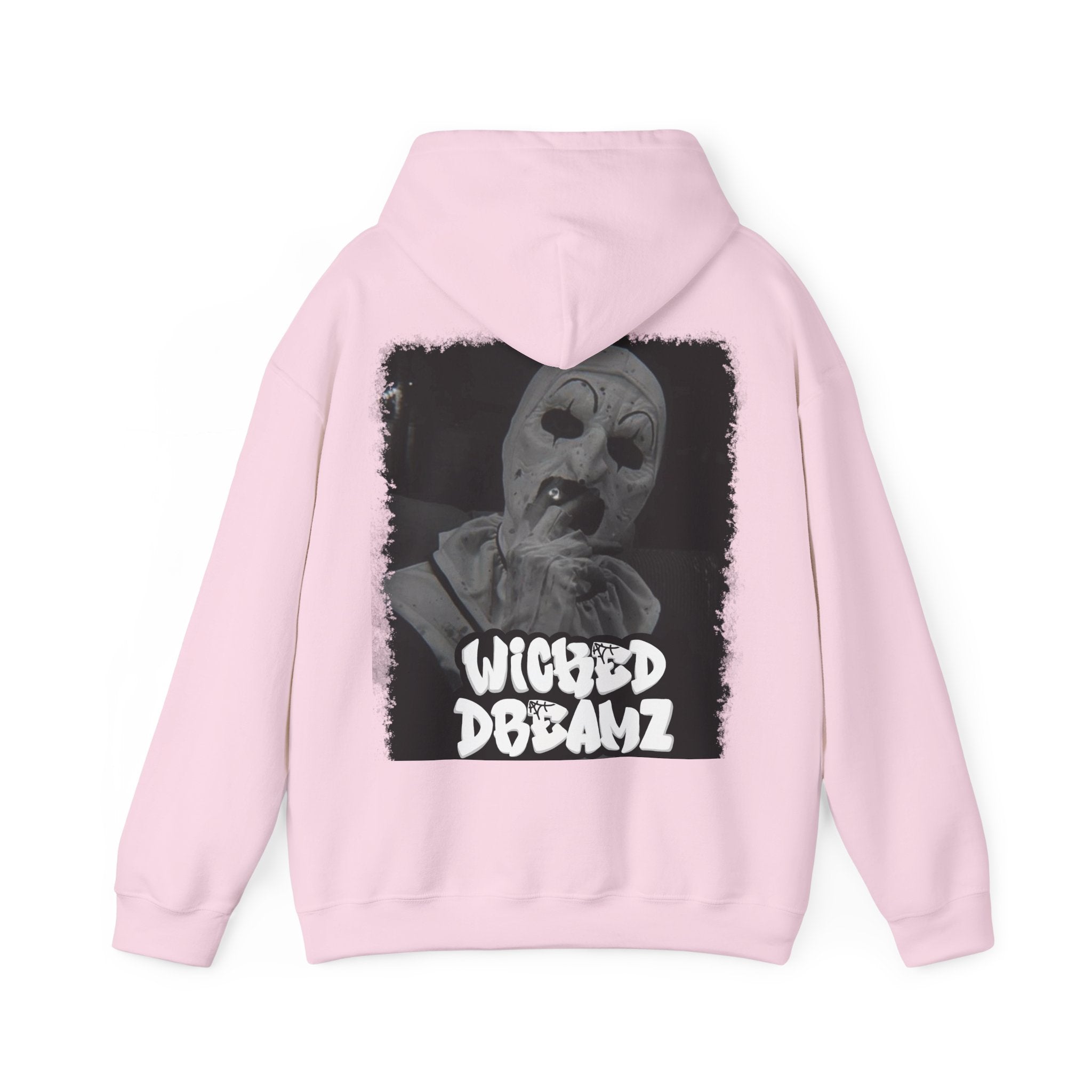 Art the clown Unisex Hoodie - Cozy Streetwear, Horror Fans Gift, Sweatshirt for Every Occasion, Unique Graphic Design, Halloween Apparel