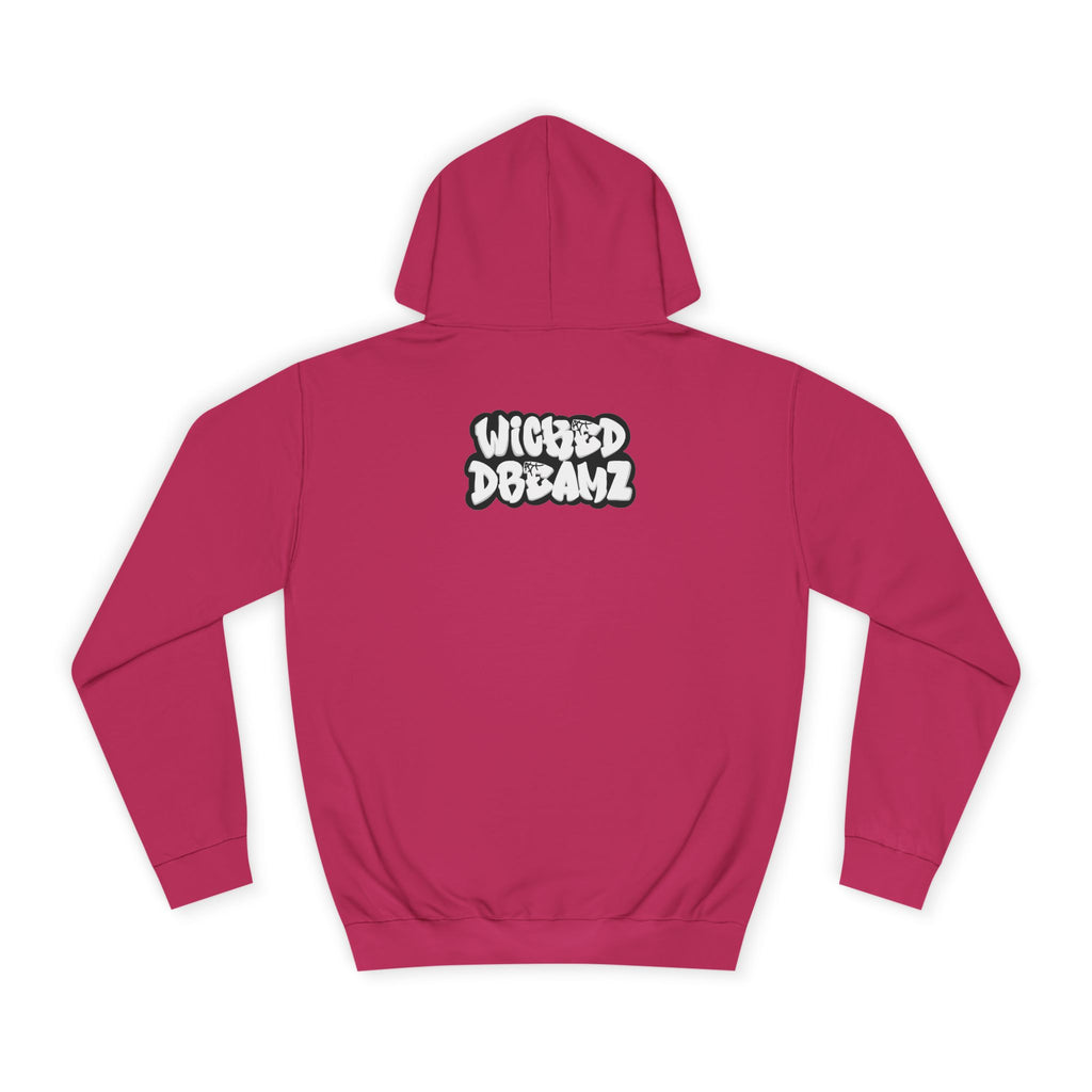 Wicked Vibe Unisex College Hoodie | Bold Graphic Hoodie, Streetwear, Gift for Students, Music Lovers, Casual Wear, Comfort