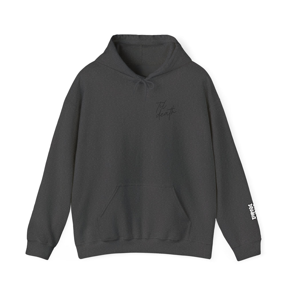 Gothic Grim Reaper Hoodie, Cozy Unisex Sweatshirt for Alternative Fashion Lovers, Perfect for Halloween & Casual Wear