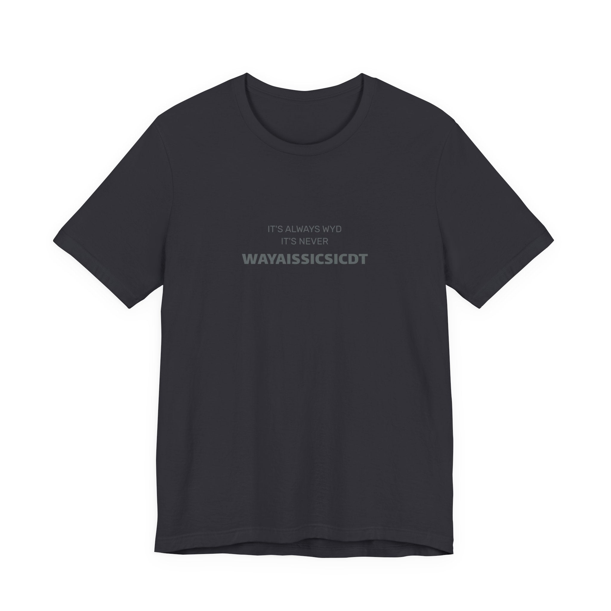 Where are you Unisex Jersey Tee - Perfect Gift for Friends, Casual Wear, Birthdays, Anniversaries, Humor Merch, Everyday Comfort