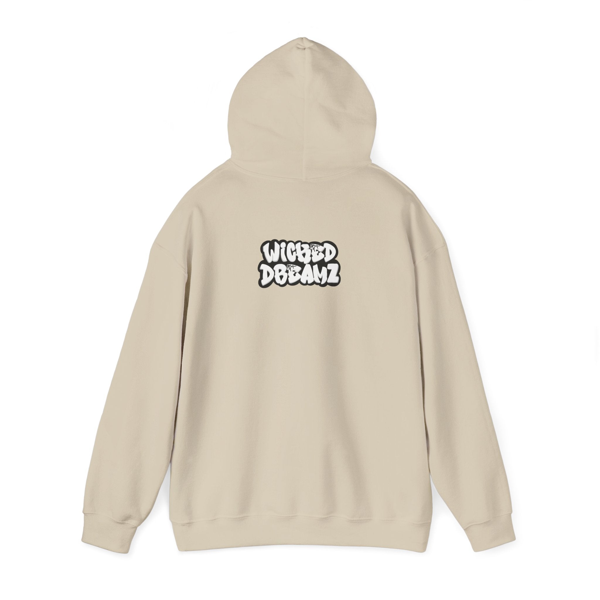 Wicked Dreamz Myers Hoodie, Unisex Heavy Blend Sweatshirt, Streetwear Sweatshirt, Cool Graphic Hoodie, Unique Gift for Music Lovers