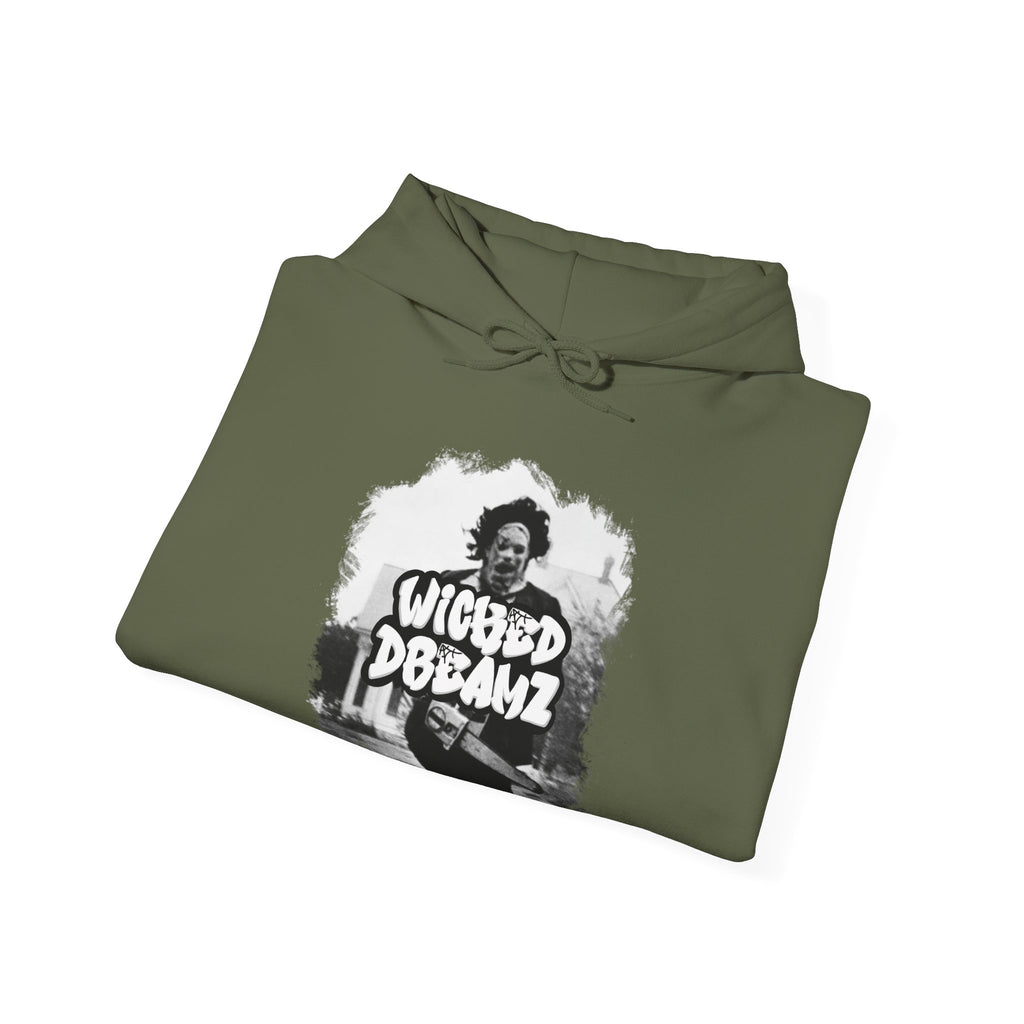 Wicked Dreamz Unisex Heavy Blend™ Hoodie - Cozy, Stylish Pullover for Horror Fans, Perfect for Halloween, Casual Wear, Gifts