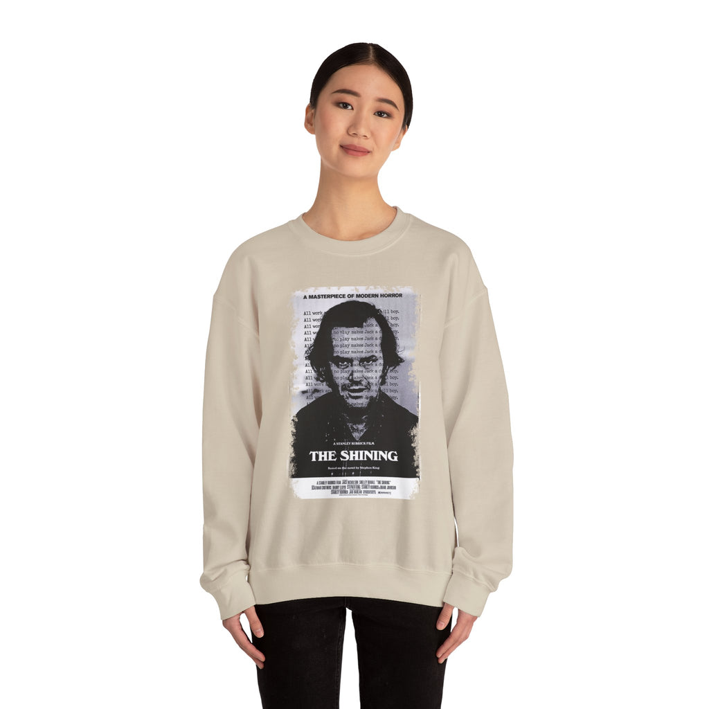 The Shining Sweatshirt - Cozy Horror Crewneck for Movie Lovers, Halloween Gift, Unisex Apparel, Retro Film Dramatic Look, Inner Nerd Style