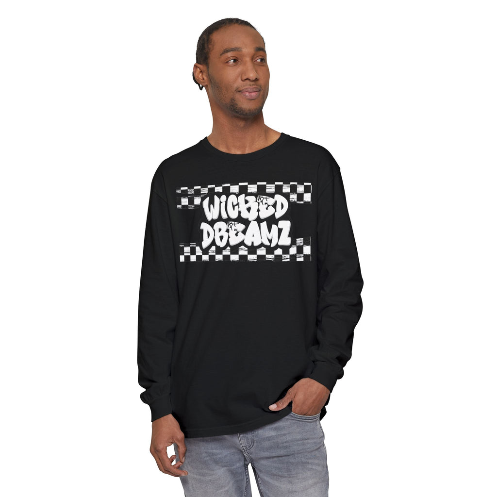 Wicked Dreamz Long Sleeve Tee - Trendy Streetwear Top, Casual Wear, Graphic T-Shirt, Unisex Fashion, Gift for Him/Her