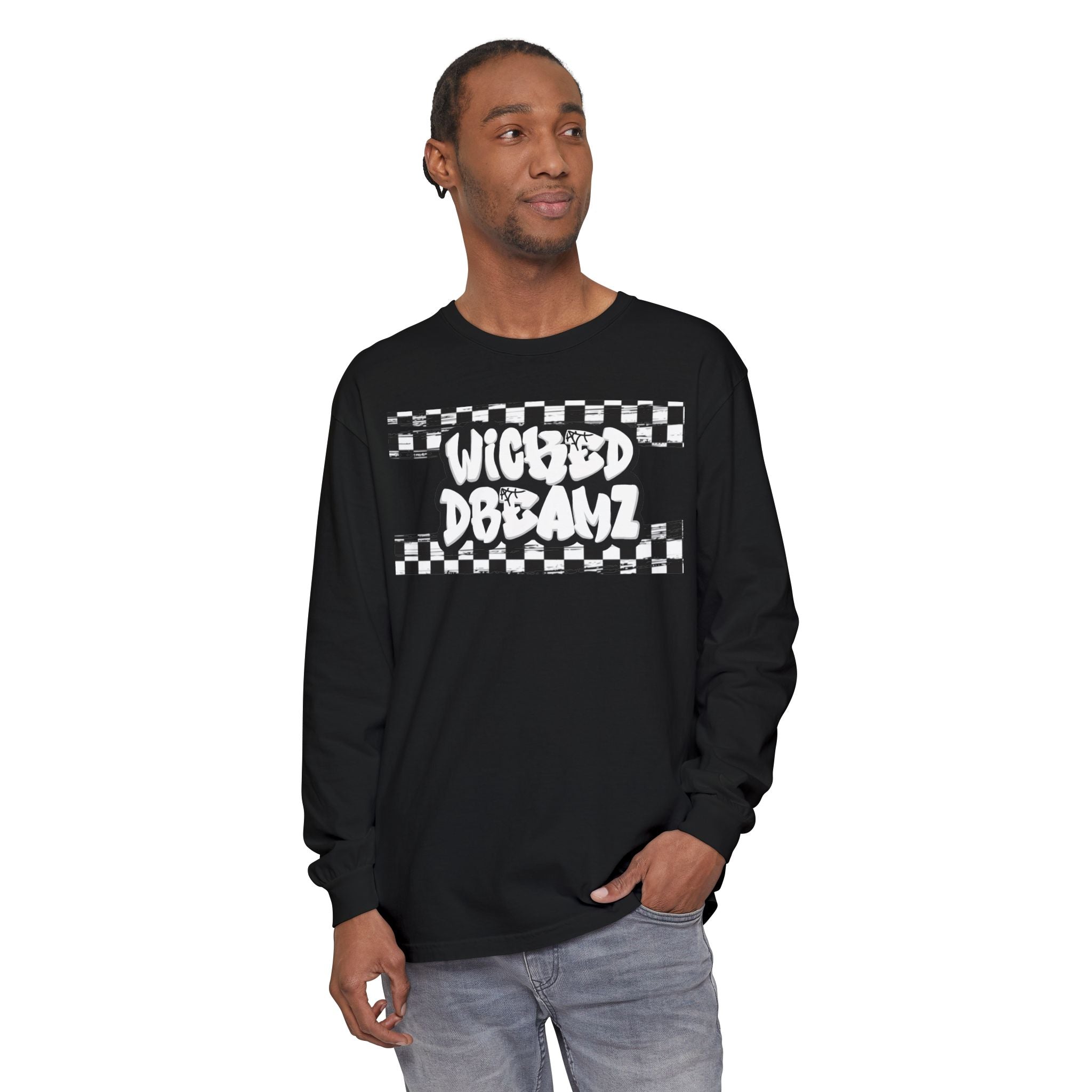 Wicked Dreamz Long Sleeve Tee - Trendy Streetwear Top, Casual Wear, Graphic T-Shirt, Unisex Fashion, Gift for Him/Her