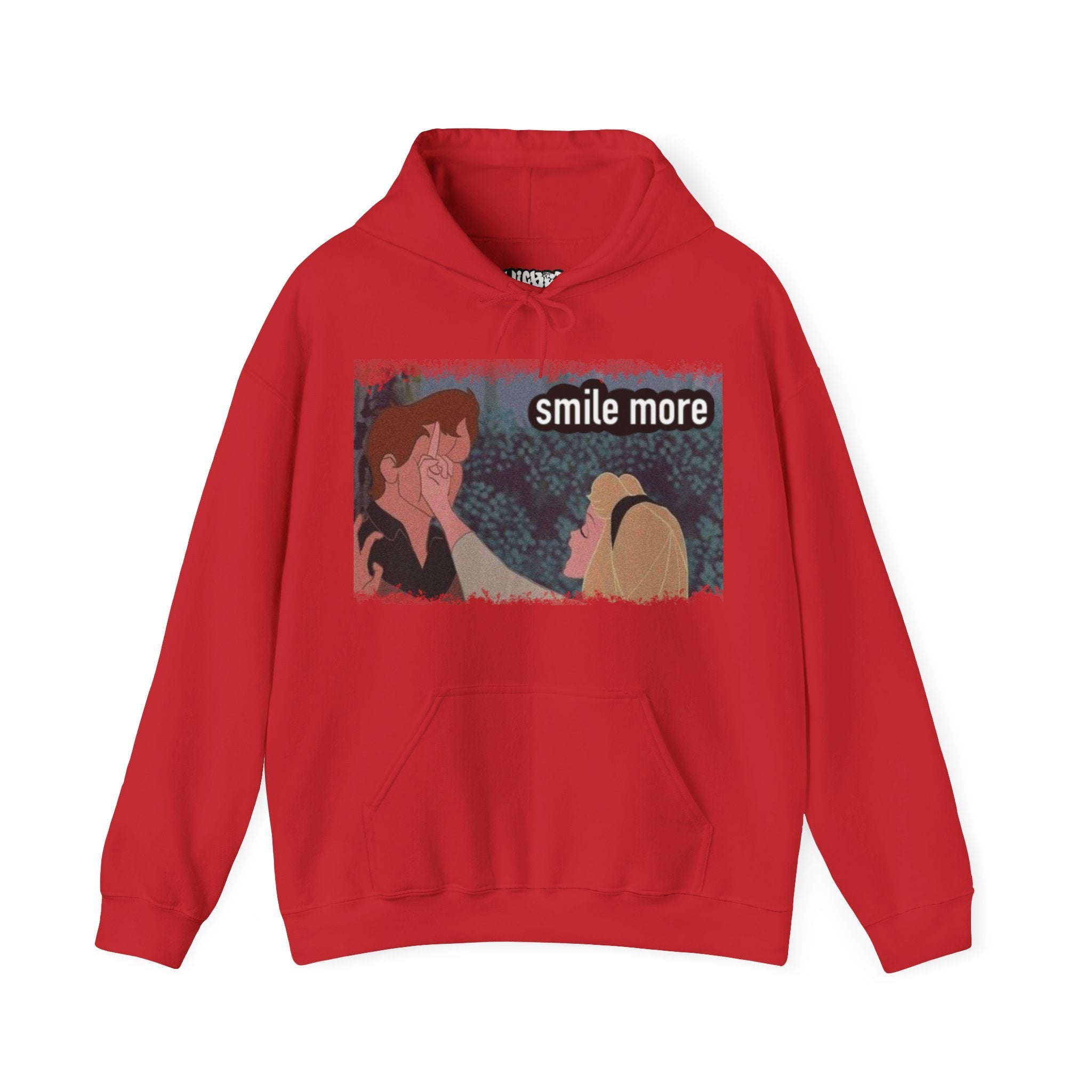 Smile more Unisex Inspirational Hoodie, Cozy Sweatshirt for Everyday Wear, Great for Gifts, Perfect for Birthdays, Self-Care and Motivation