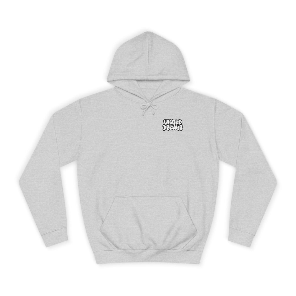 Unisex Skull Art College Hoodie, Casual Halloween Sweatshirt, College Student Gift, Graphic Hoodie for Men and Women, Trendy Layering Wear