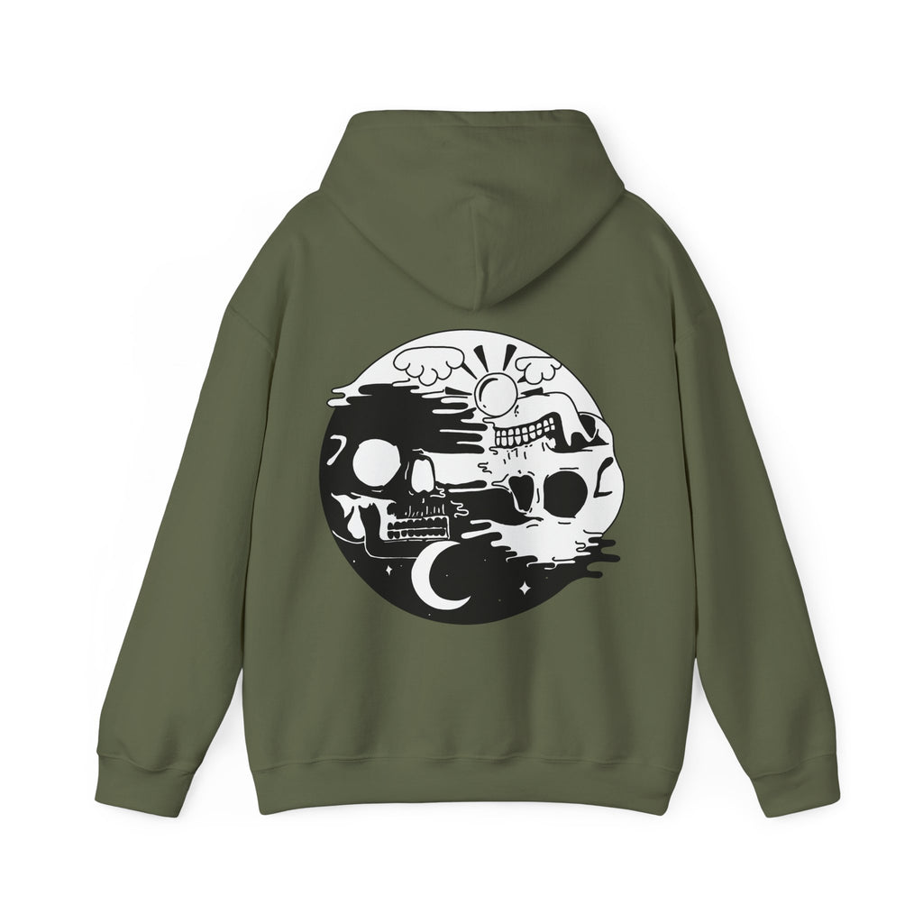 Moonlit Adventure Hoodie, Cozy Streetwear, Ideal for Chilly Days, Perfect Gift, Unisex Casual Wear, Halloween, Everyday Style