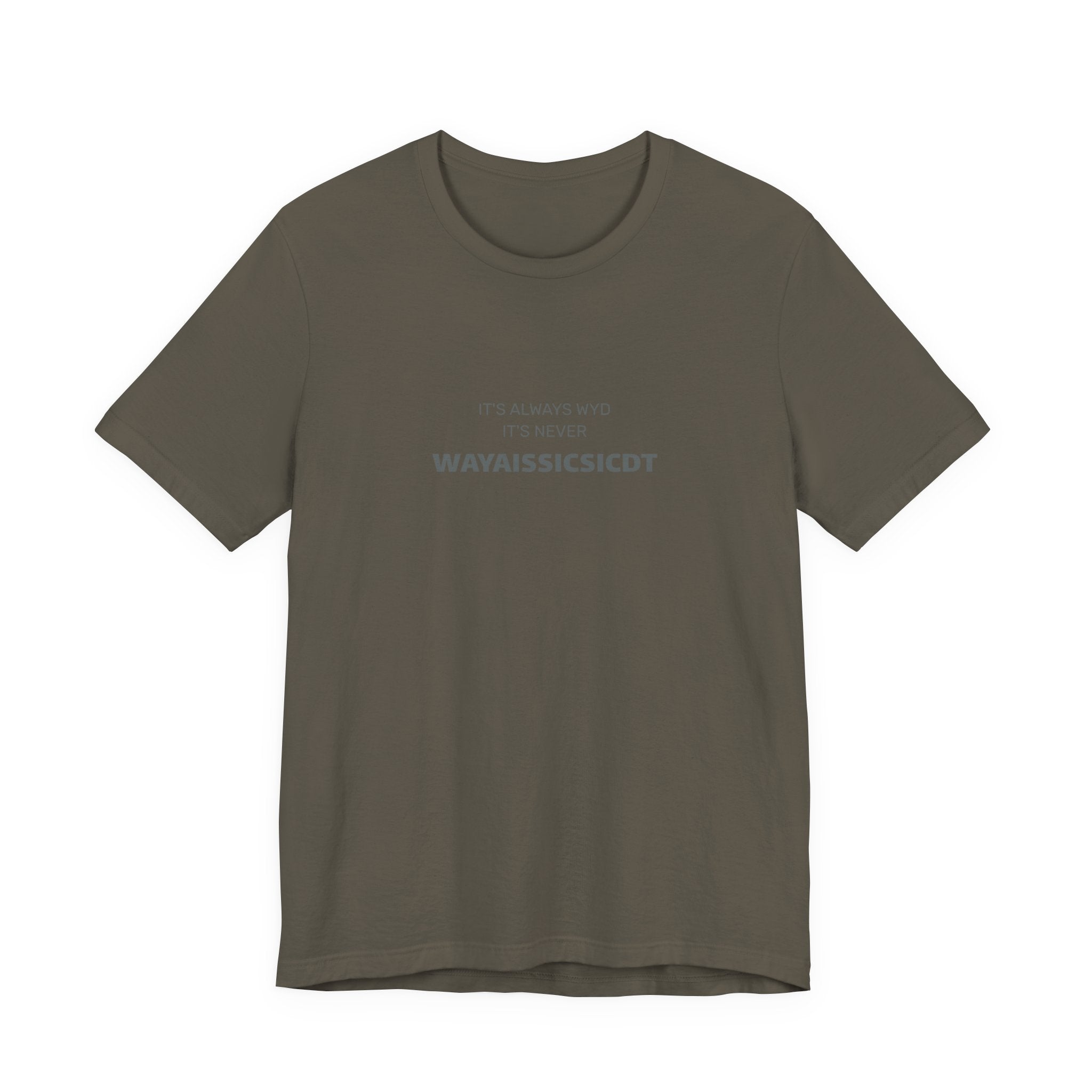 Where are you Unisex Jersey Tee - Perfect Gift for Friends, Casual Wear, Birthdays, Anniversaries, Humor Merch, Everyday Comfort
