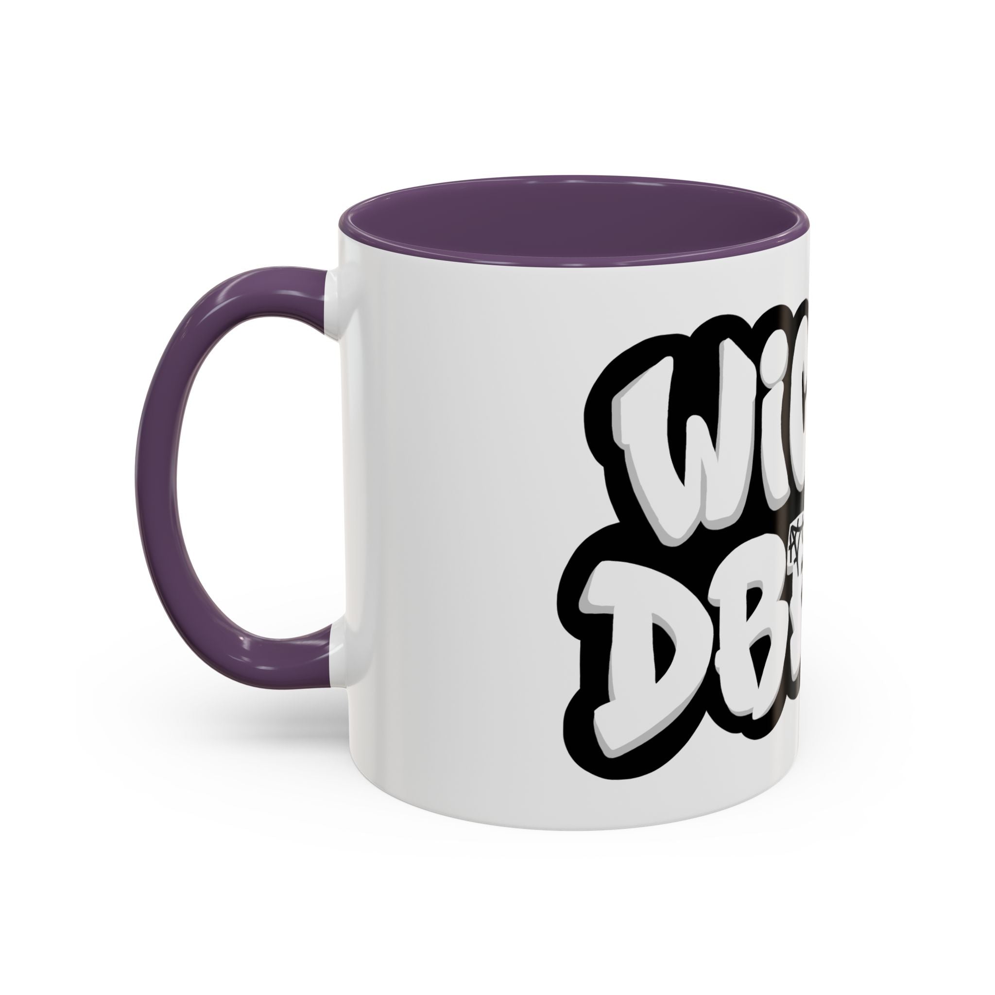 Wicked Dreams Accent Coffee Mug - Unique Gift, Home Decor, Morning Coffee Companion, Graffiti Style, Customizable