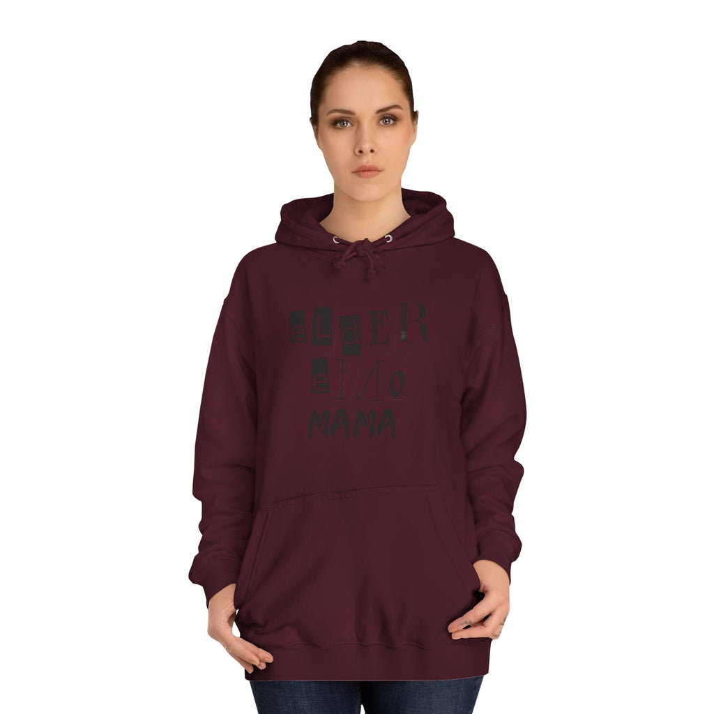 Trendy Unisex College Hoodie, Casual Streetwear, Comfortable Gift for Students, Perfect for Holidays & Events, Unique Graphic Sweatshirt