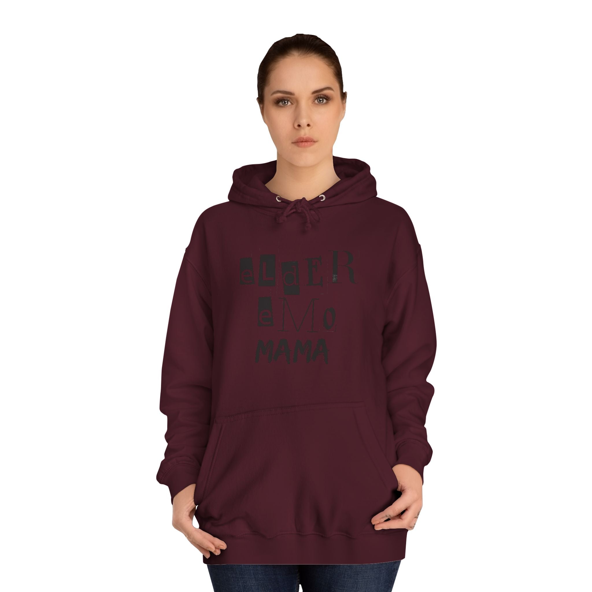Trendy Unisex College Hoodie, Casual Streetwear, Comfortable Gift for Students, Perfect for Holidays & Events, Unique Graphic Sweatshirt