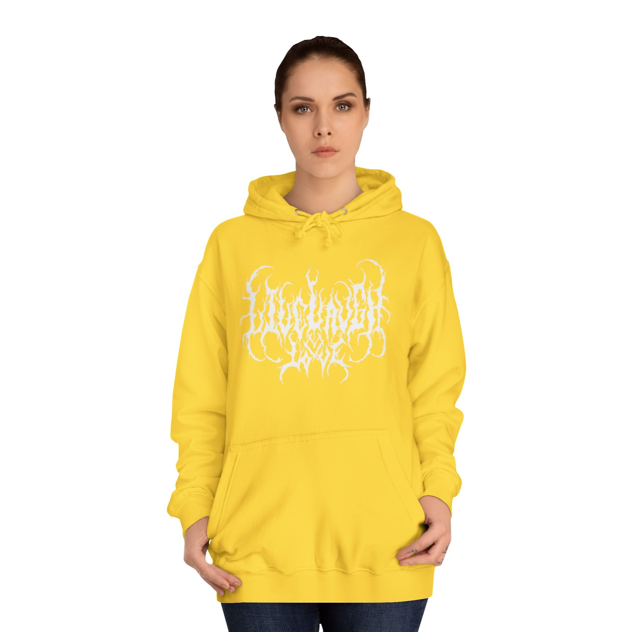 Wicked Vibe Unisex College Hoodie | Bold Graphic Hoodie, Streetwear, Gift for Students, Music Lovers, Casual Wear, Comfort