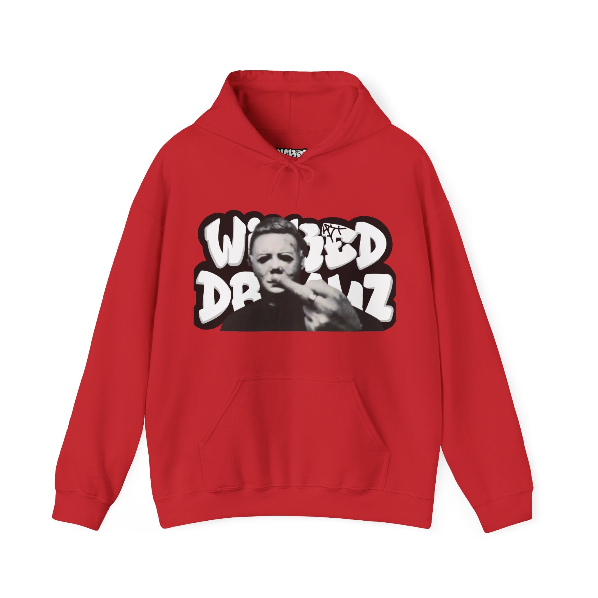 Wicked Dreamz Myers Hoodie, Unisex Heavy Blend Sweatshirt, Streetwear Sweatshirt, Cool Graphic Hoodie, Unique Gift for Music Lovers