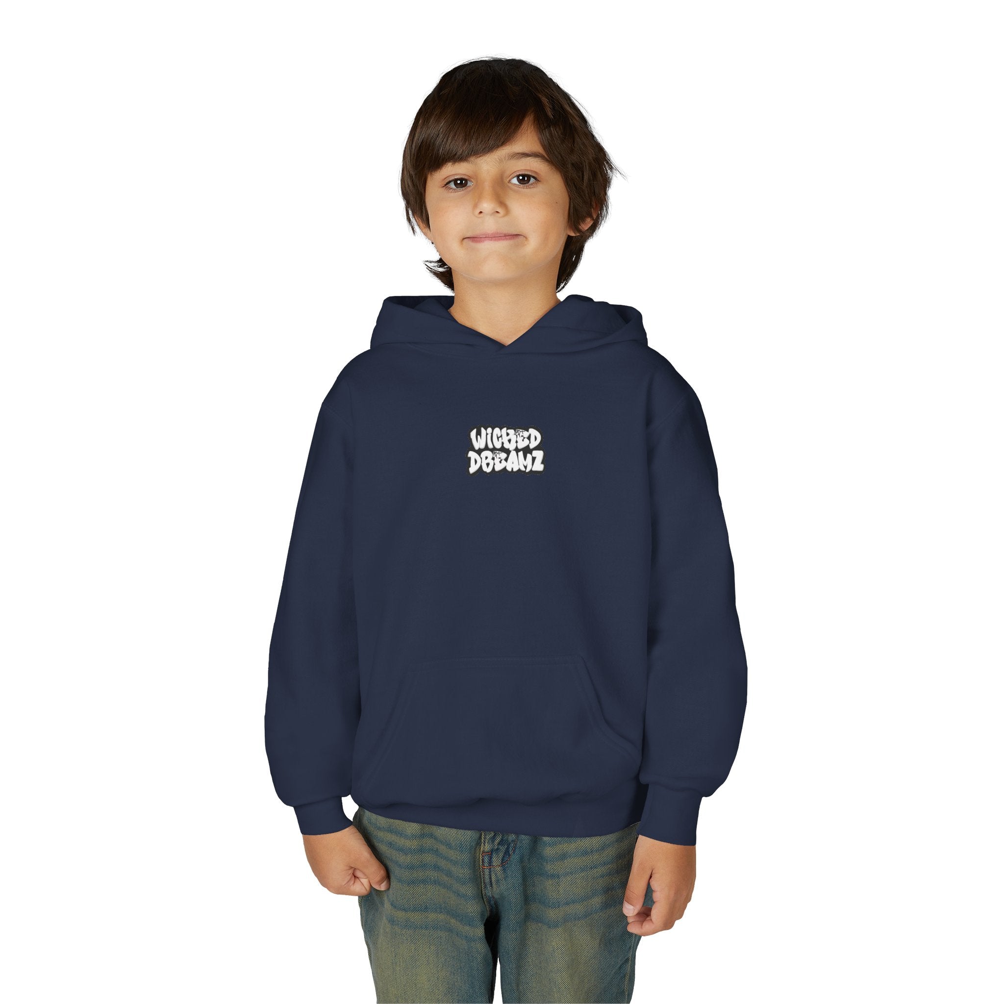 Youth Ghostly Fun Sweatshirt, Halloween Hoodie, Kids Pullover, Trick or Treat, Cozy Boo Apparel, Spooky Season Style