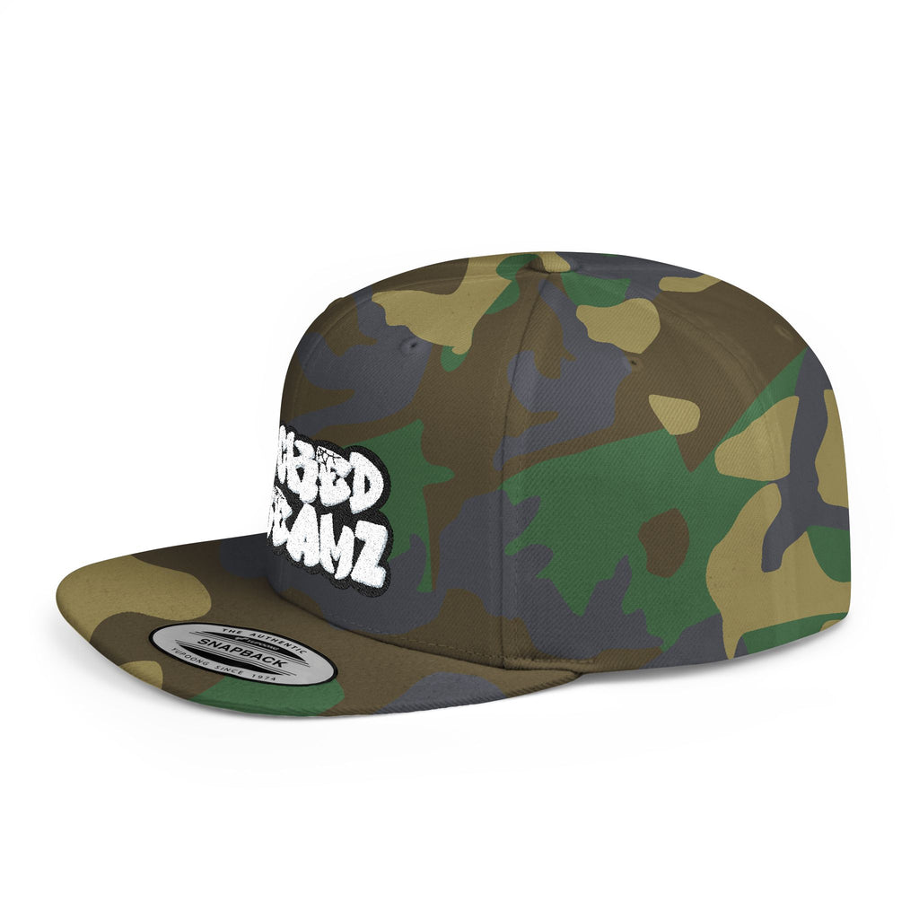 Wicked Dreamz Snapback Hat, Trendy Flat Bill Cap for Street Style, Unisex Urban Fashion, Perfect Gift for Hip-Hop Lovers, Casual Wear