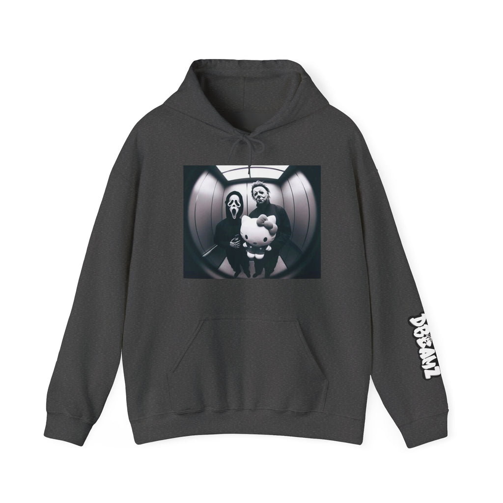 Sweet horror Graphic Hoodie, Cozy Unisex Sweatshirt for Everyday Wear, Perfect Gift for Friends, Streetwear Style, Unique Graphic Design
