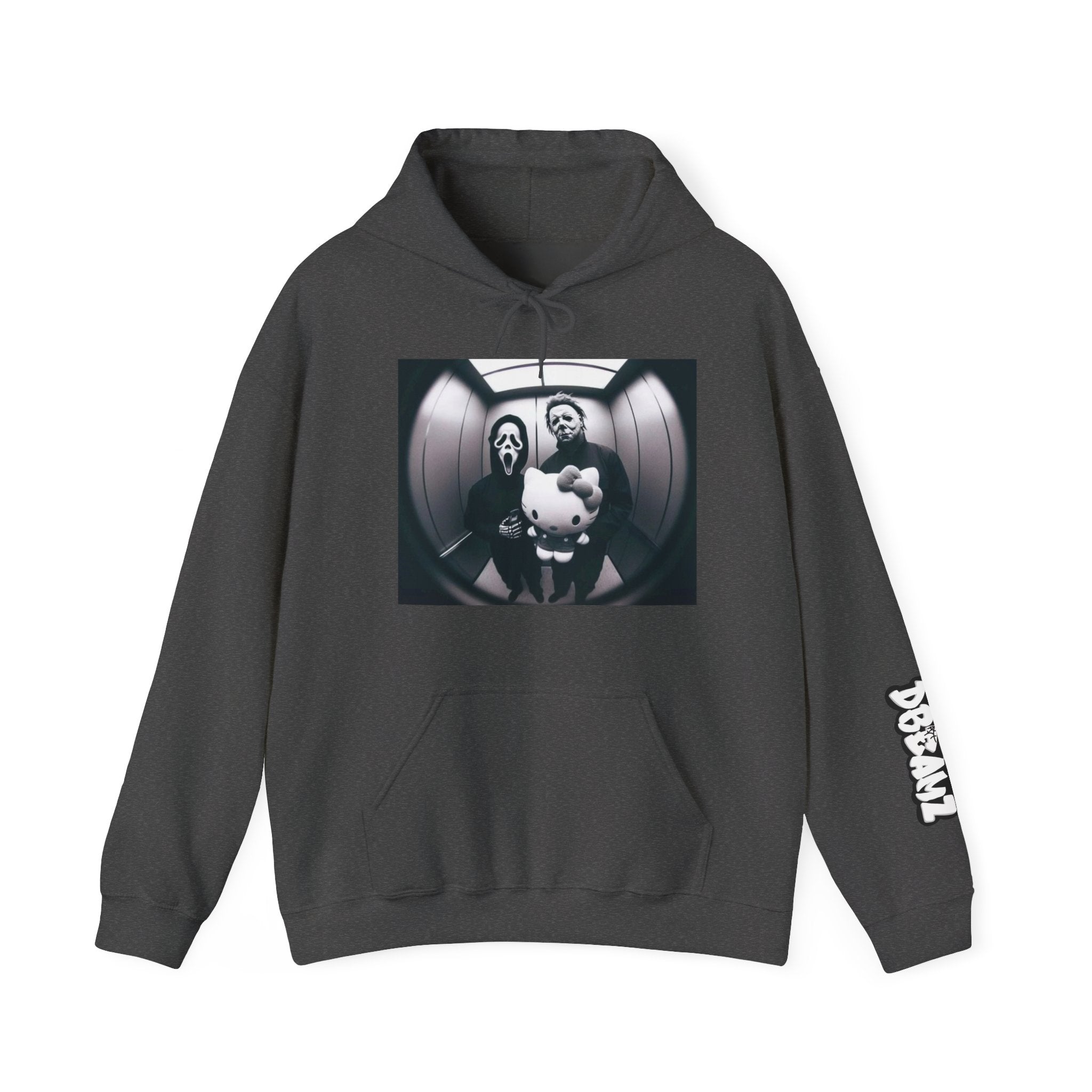 Sweet horror Graphic Hoodie, Cozy Unisex Sweatshirt for Everyday Wear, Perfect Gift for Friends, Streetwear Style, Unique Graphic Design