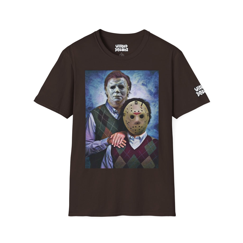 Horror bros T-Shirt, Halloween Costume, Movie Night Shirt, Horror Fan Gift, Unisex Graphic Tee