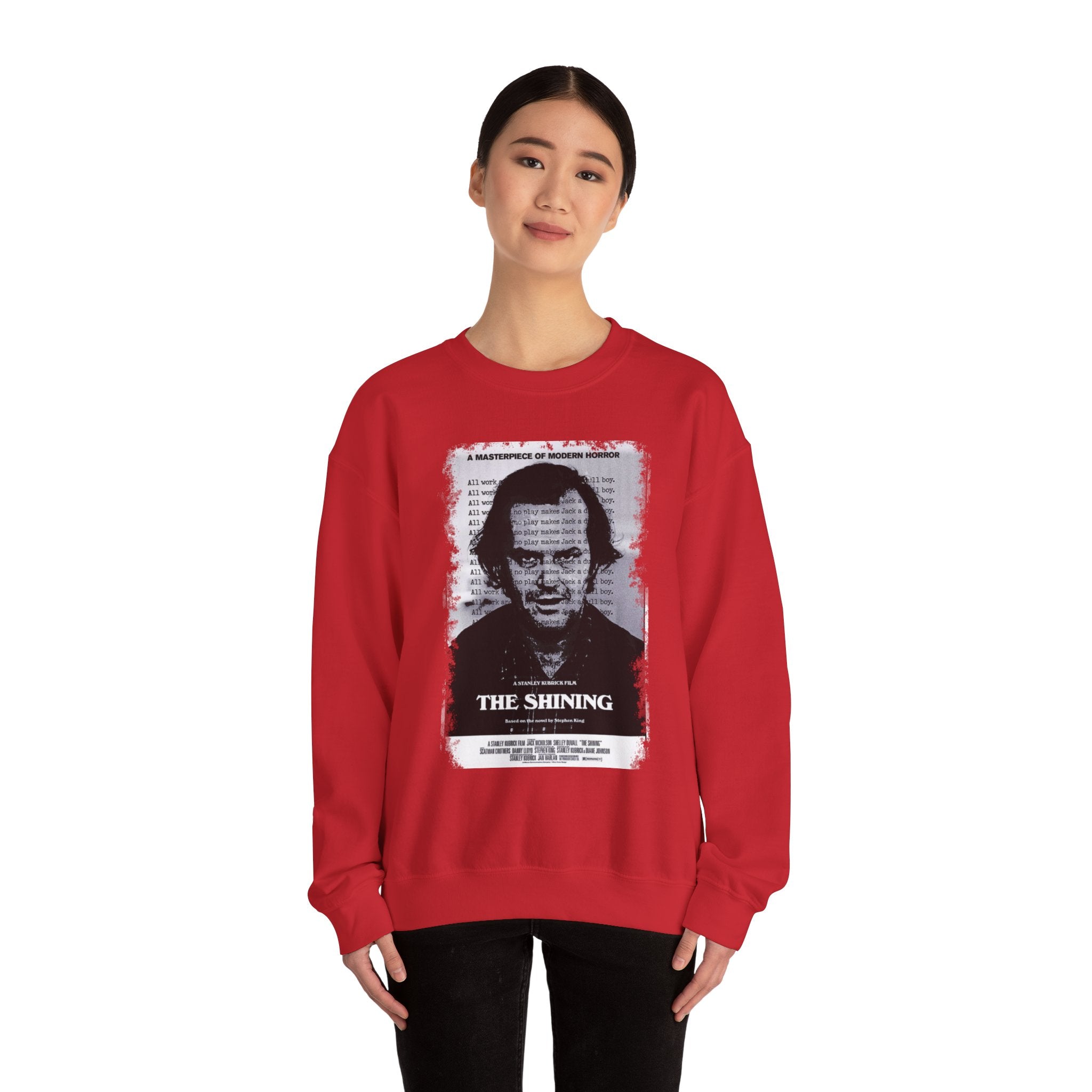 The Shining Sweatshirt - Cozy Horror Crewneck for Movie Lovers, Halloween Gift, Unisex Apparel, Retro Film Dramatic Look, Inner Nerd Style