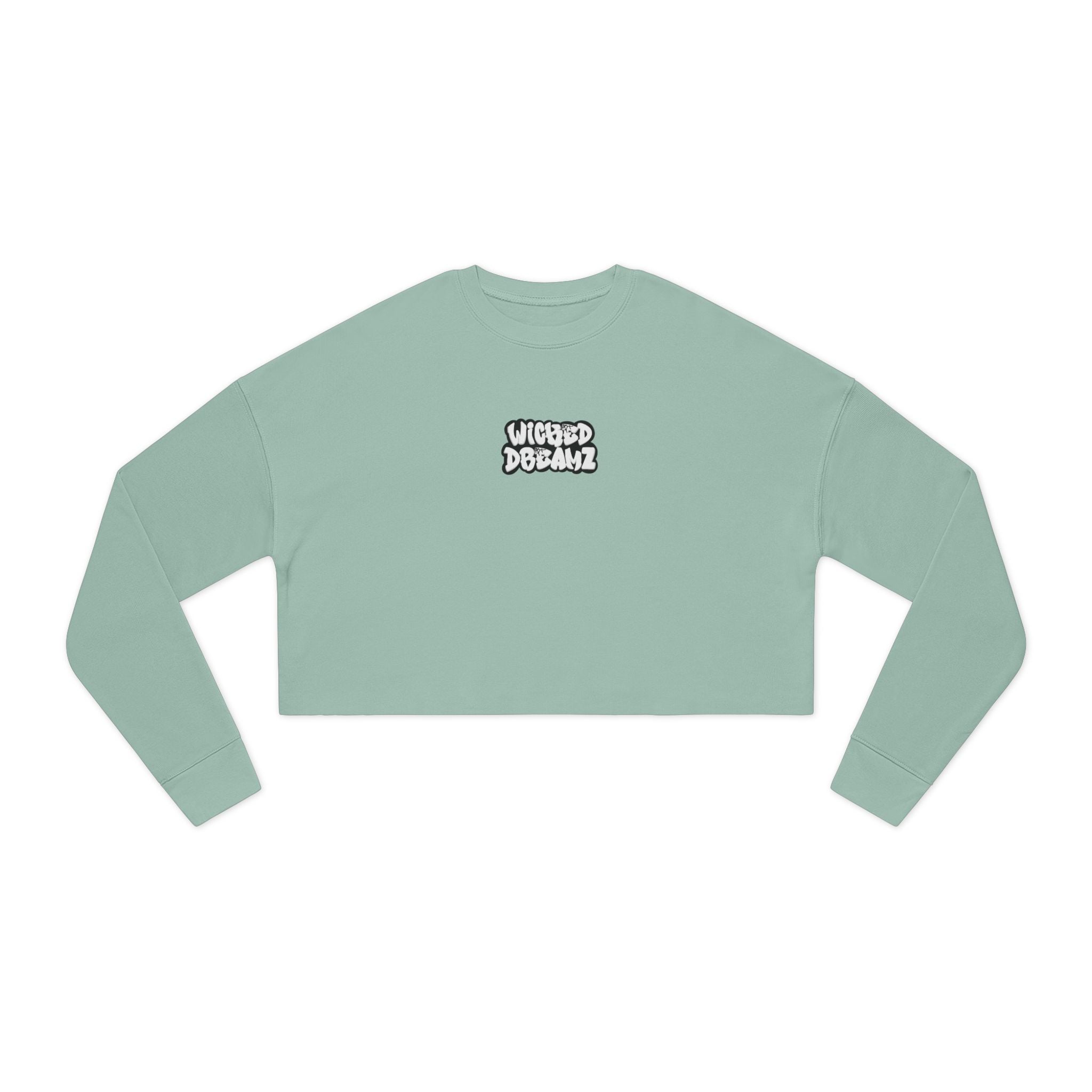 Wicked Dreamz Cropped Sweatshirt - Chill Vibes, Casual Style, Gift for Friends, Trendy Fashion