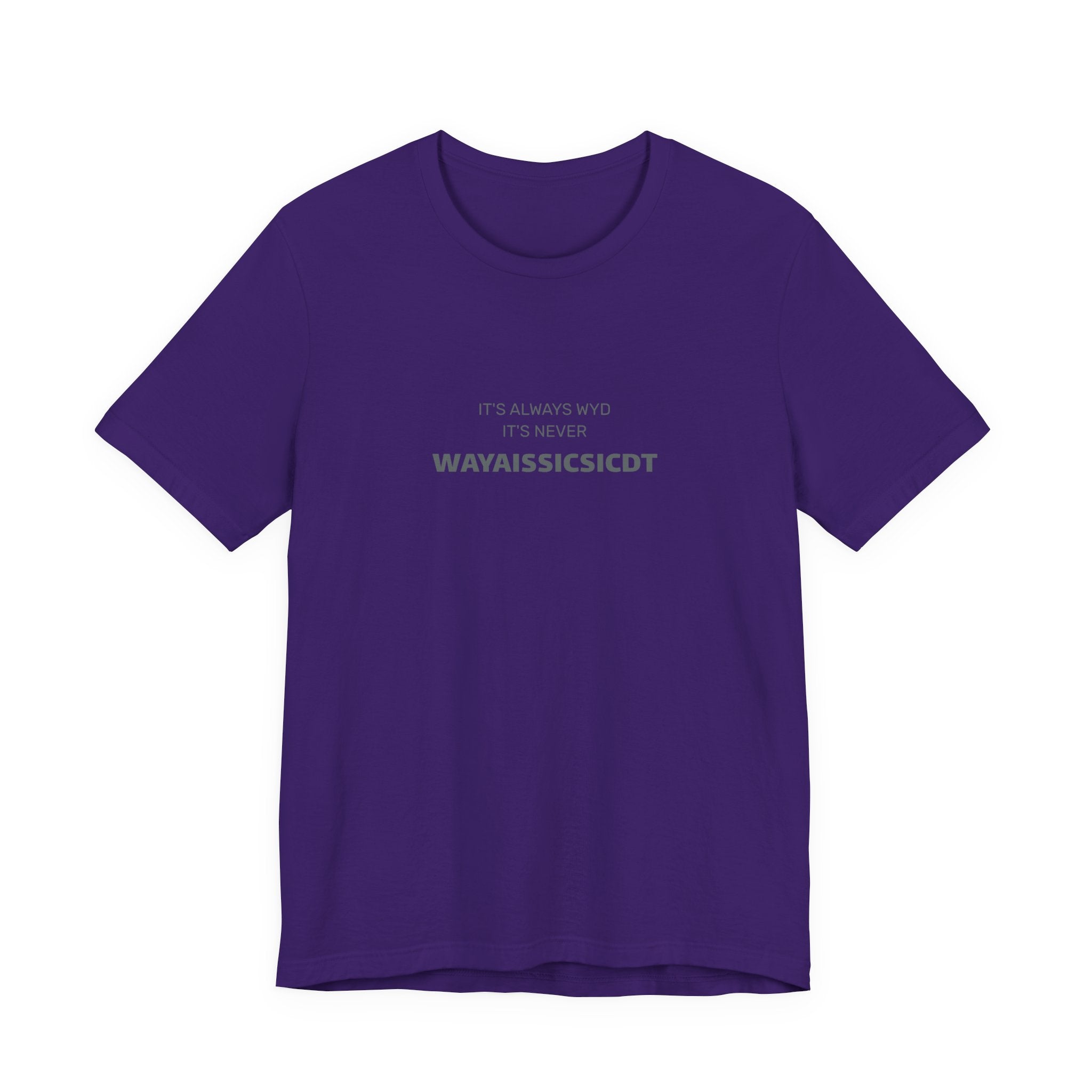Where are you Unisex Jersey Tee - Perfect Gift for Friends, Casual Wear, Birthdays, Anniversaries, Humor Merch, Everyday Comfort