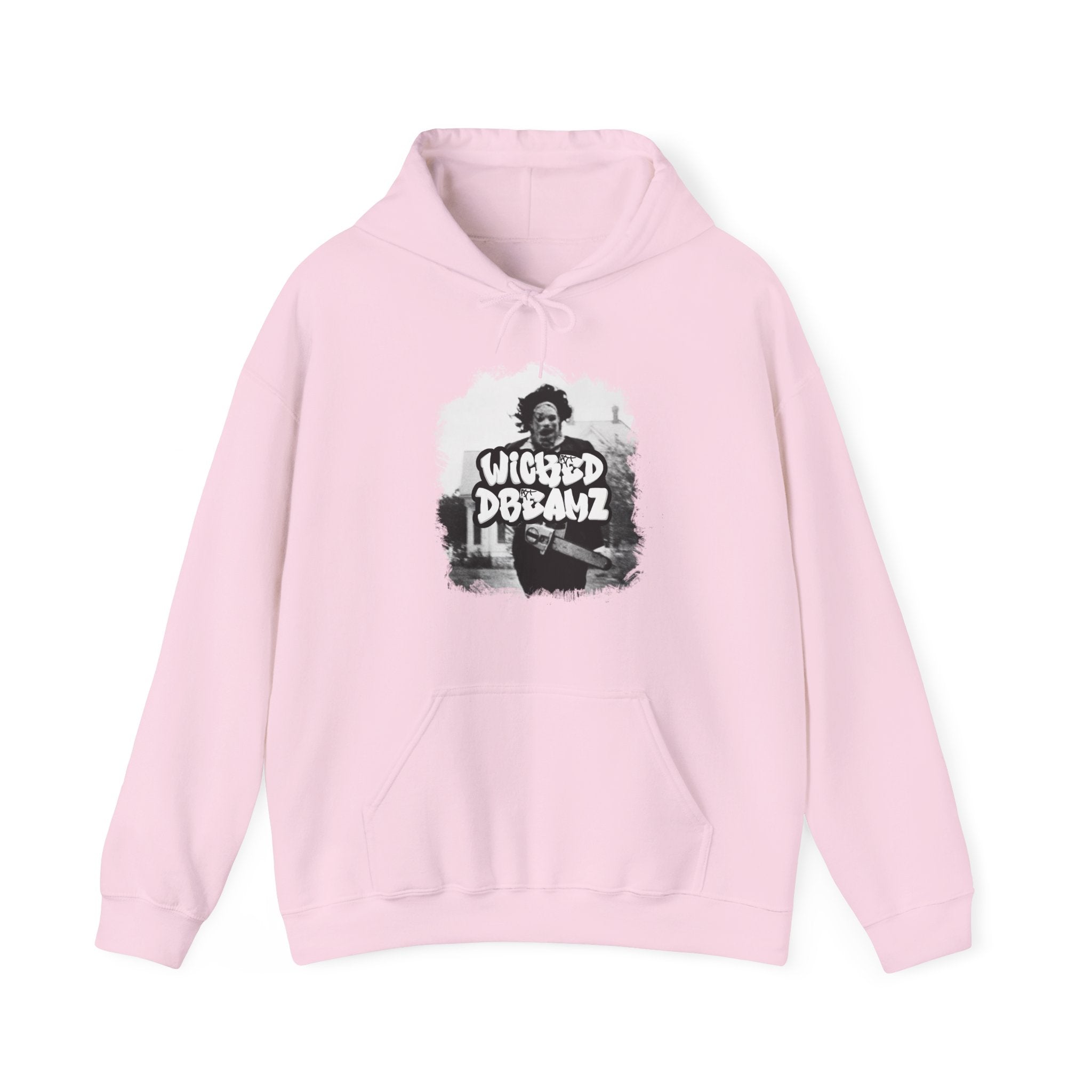 Wicked Dreamz Unisex Heavy Blend™ Hoodie - Cozy, Stylish Pullover for Horror Fans, Perfect for Halloween, Casual Wear, Gifts