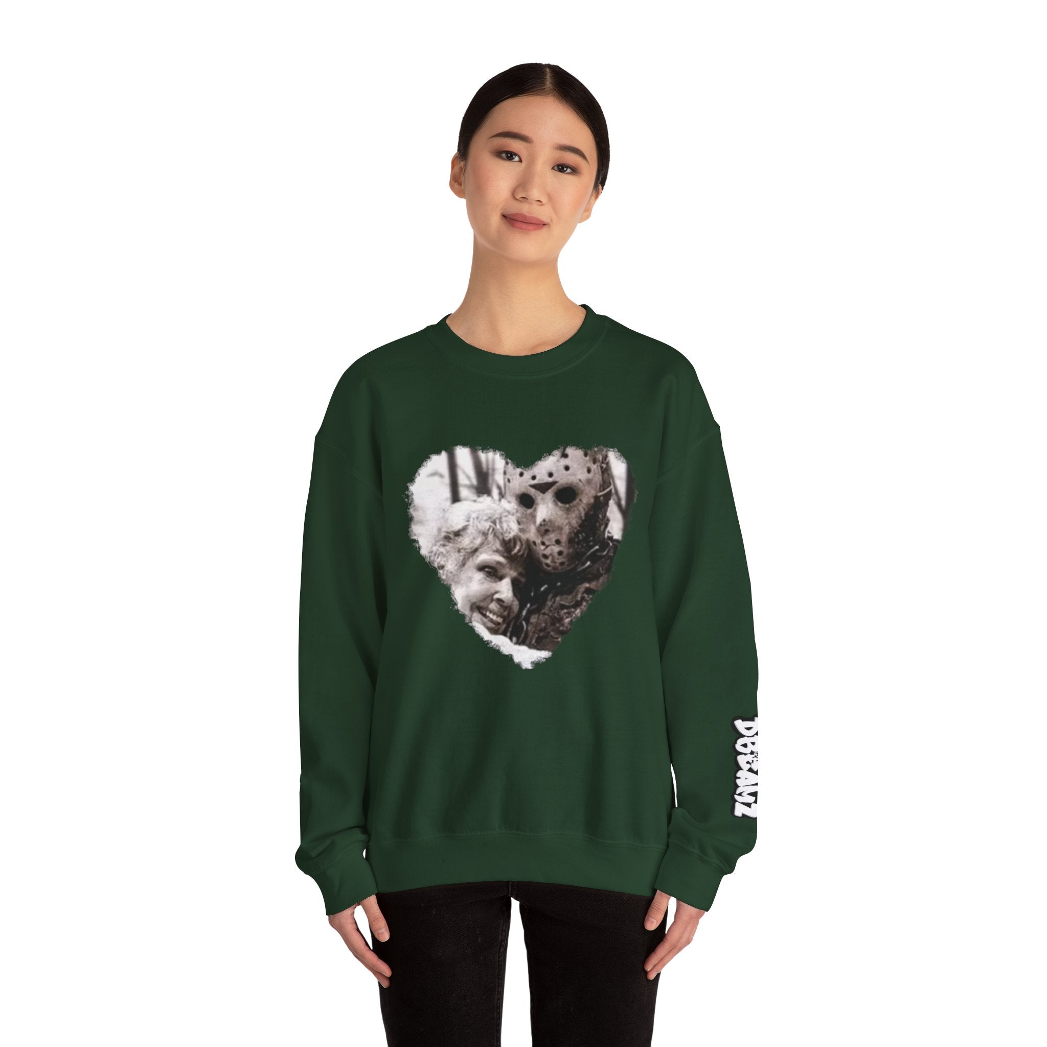 Heartwarming Horror Crewneck Sweatshirt - Perfect for Halloween, Cozy Nights, Gift for Horror Fans, Unisex Sweatshirt, Vintage Style