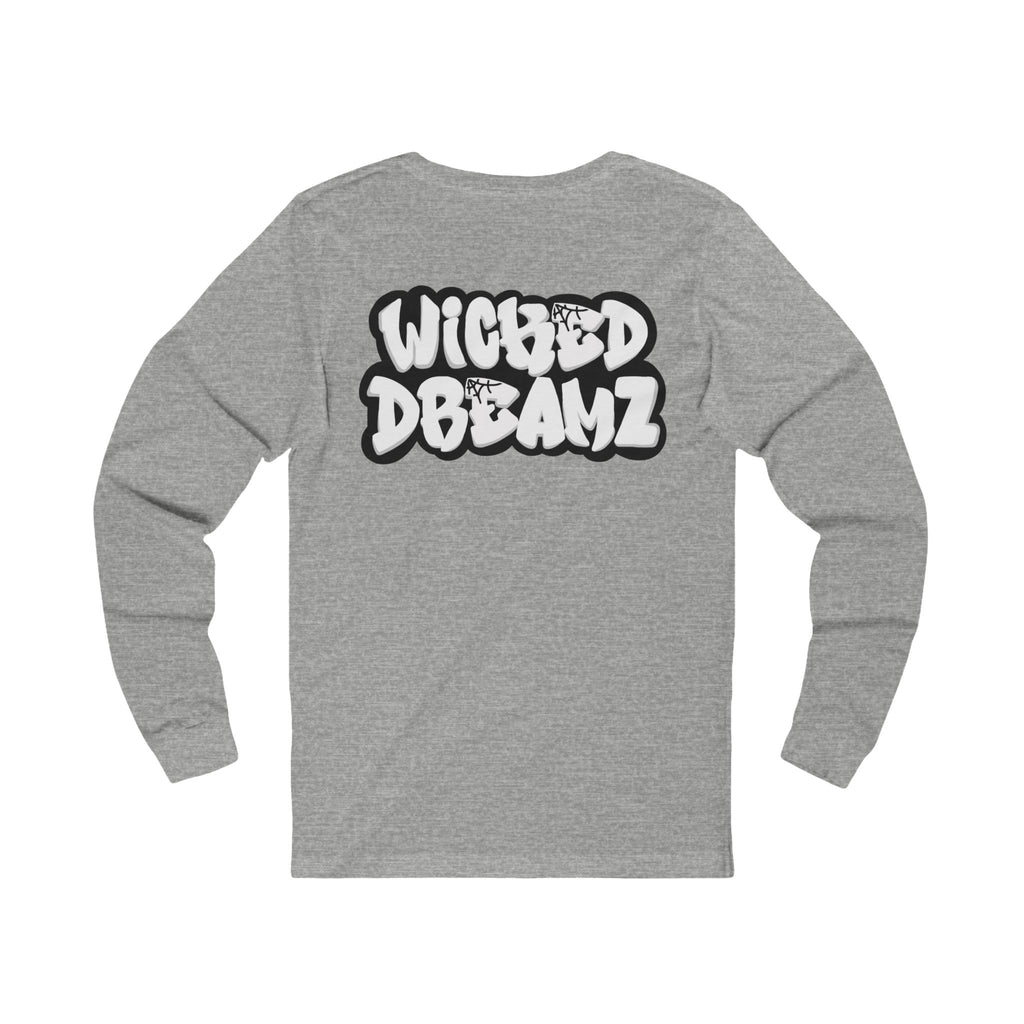 Ghost Themed Unisex Long Sleeve Tee, Halloween Shirt, Casual Wear, Graphic Tee, Stylish Ghost Tee