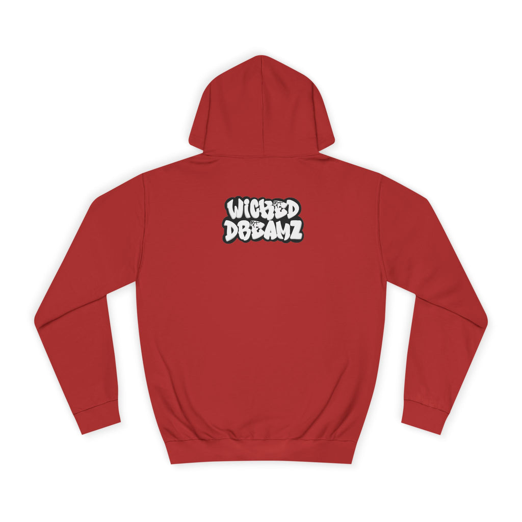 Wicked Vibe Unisex College Hoodie | Bold Graphic Hoodie, Streetwear, Gift for Students, Music Lovers, Casual Wear, Comfort