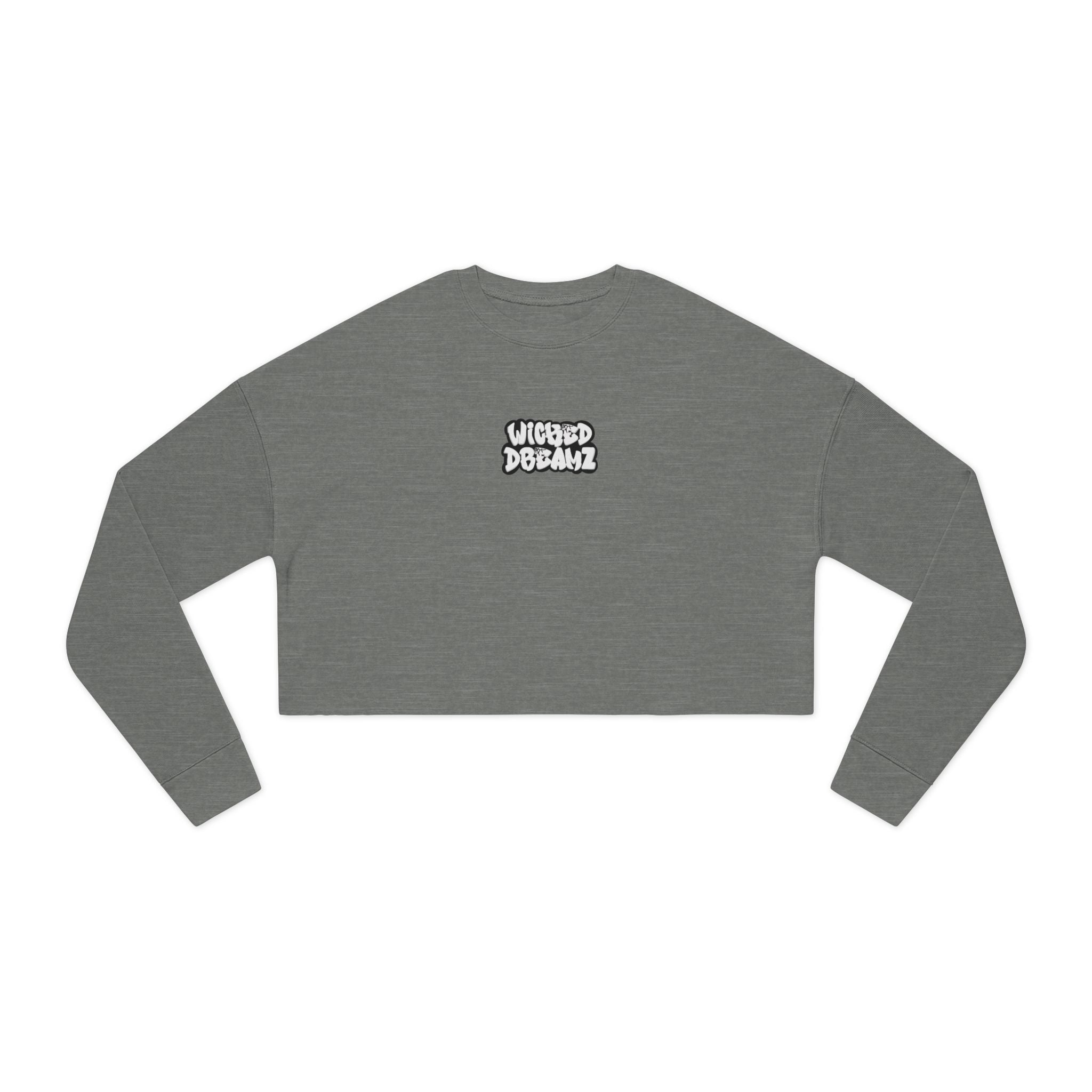Wicked Dreamz Cropped Sweatshirt - Chill Vibes, Casual Style, Gift for Friends, Trendy Fashion