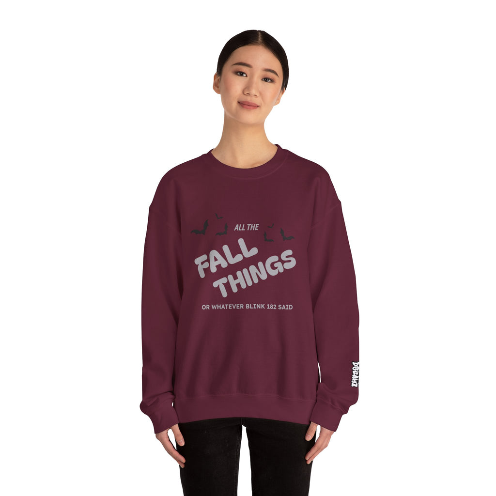All the fall things Heavy Blend™ Crewneck Sweatshirt