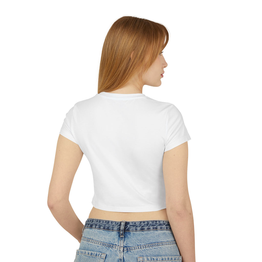 Wicked Dreams Women's Baby Tee, Cute Graphic Crop Top, Casual Summer Shirt, Gift for Her, Trendy Weekend Wear