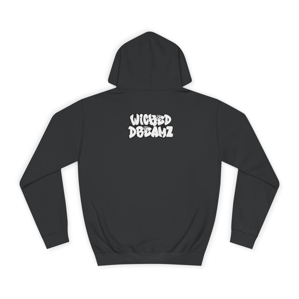 Wicked Vibe Unisex College Hoodie | Bold Graphic Hoodie, Streetwear, Gift for Students, Music Lovers, Casual Wear, Comfort