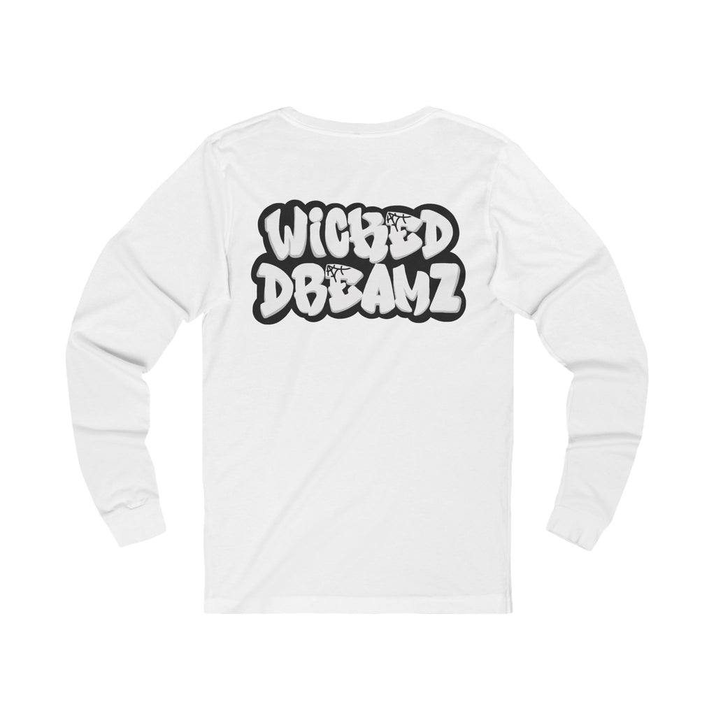 Ghost Themed Unisex Long Sleeve Tee, Halloween Shirt, Casual Wear, Graphic Tee, Stylish Ghost Tee