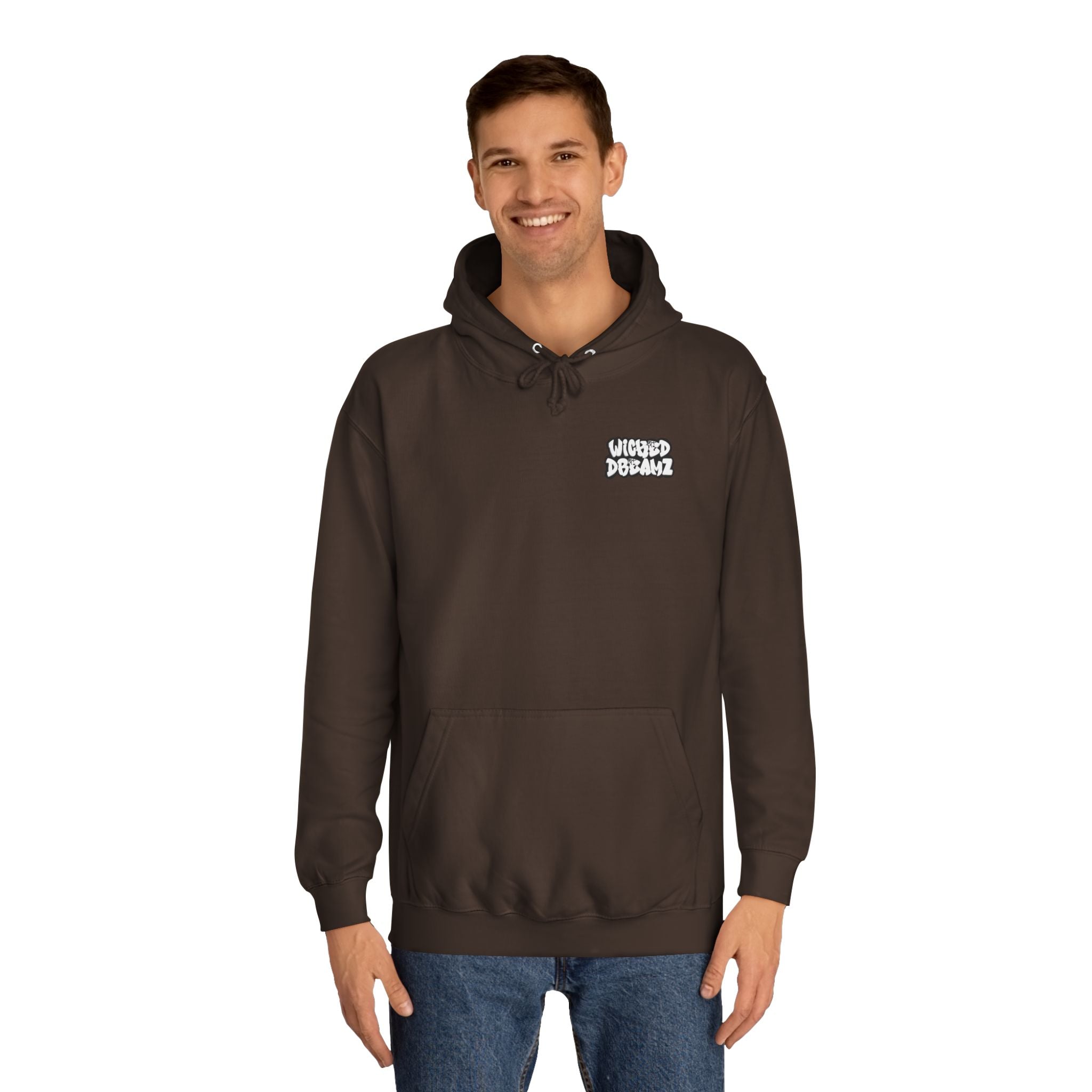 Unisex Skull Art College Hoodie, Casual Halloween Sweatshirt, College Student Gift, Graphic Hoodie for Men and Women, Trendy Layering Wear