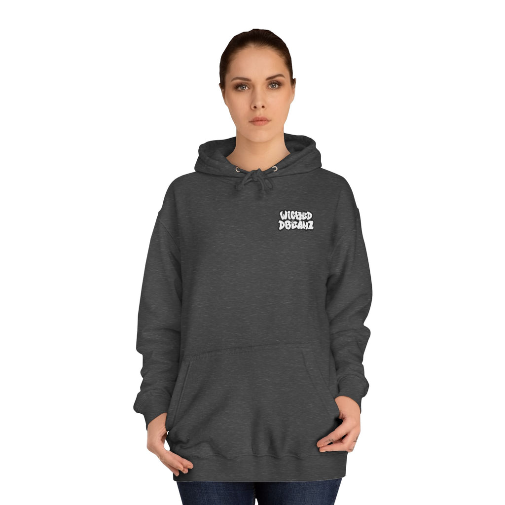 Unisex Skull Art College Hoodie, Casual Halloween Sweatshirt, College Student Gift, Graphic Hoodie for Men and Women, Trendy Layering Wear