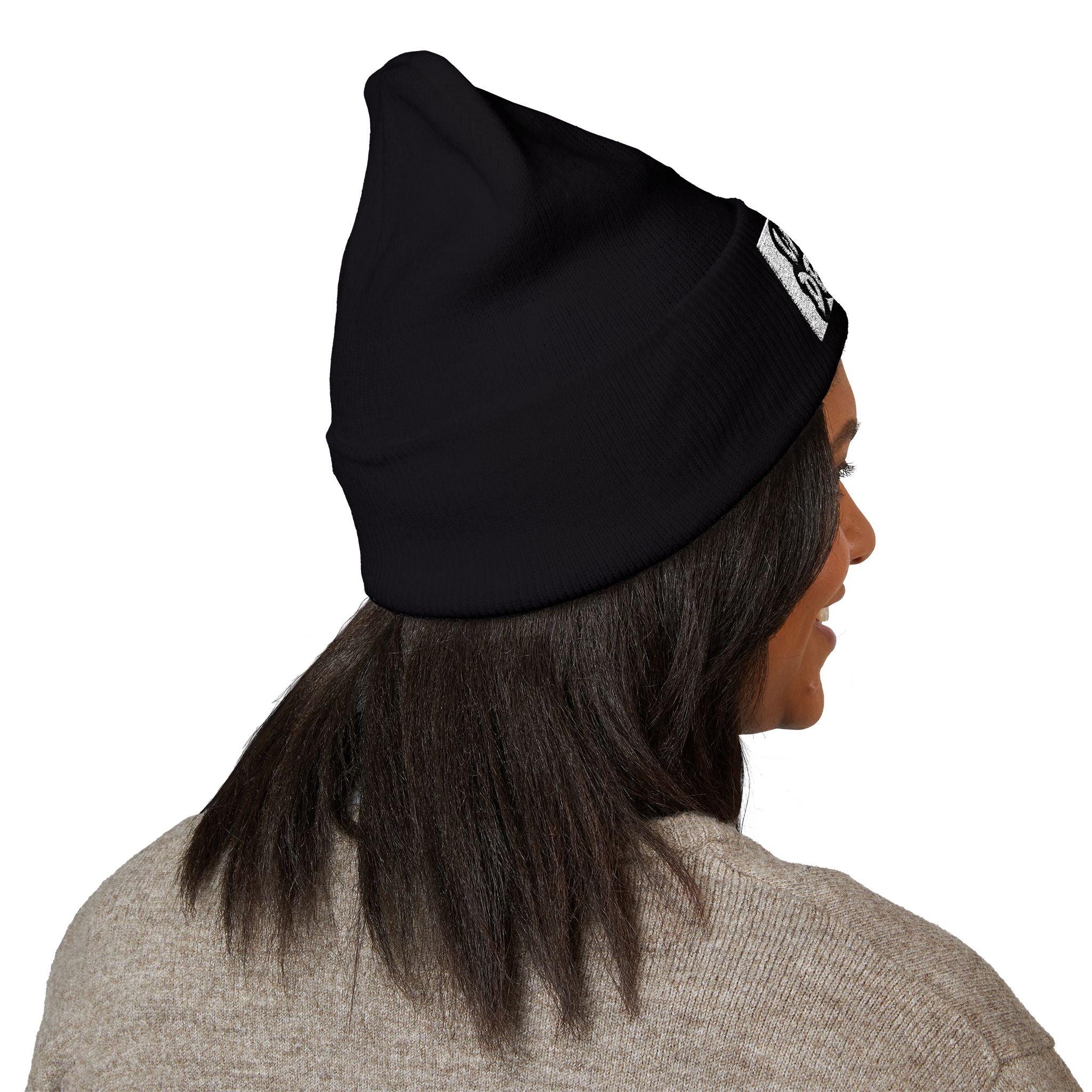 Wicked Dreams Classic Cuffed Beanie, Winter Accessory, Streetwear Hat, Cozy Gift, Embroidered Beanie