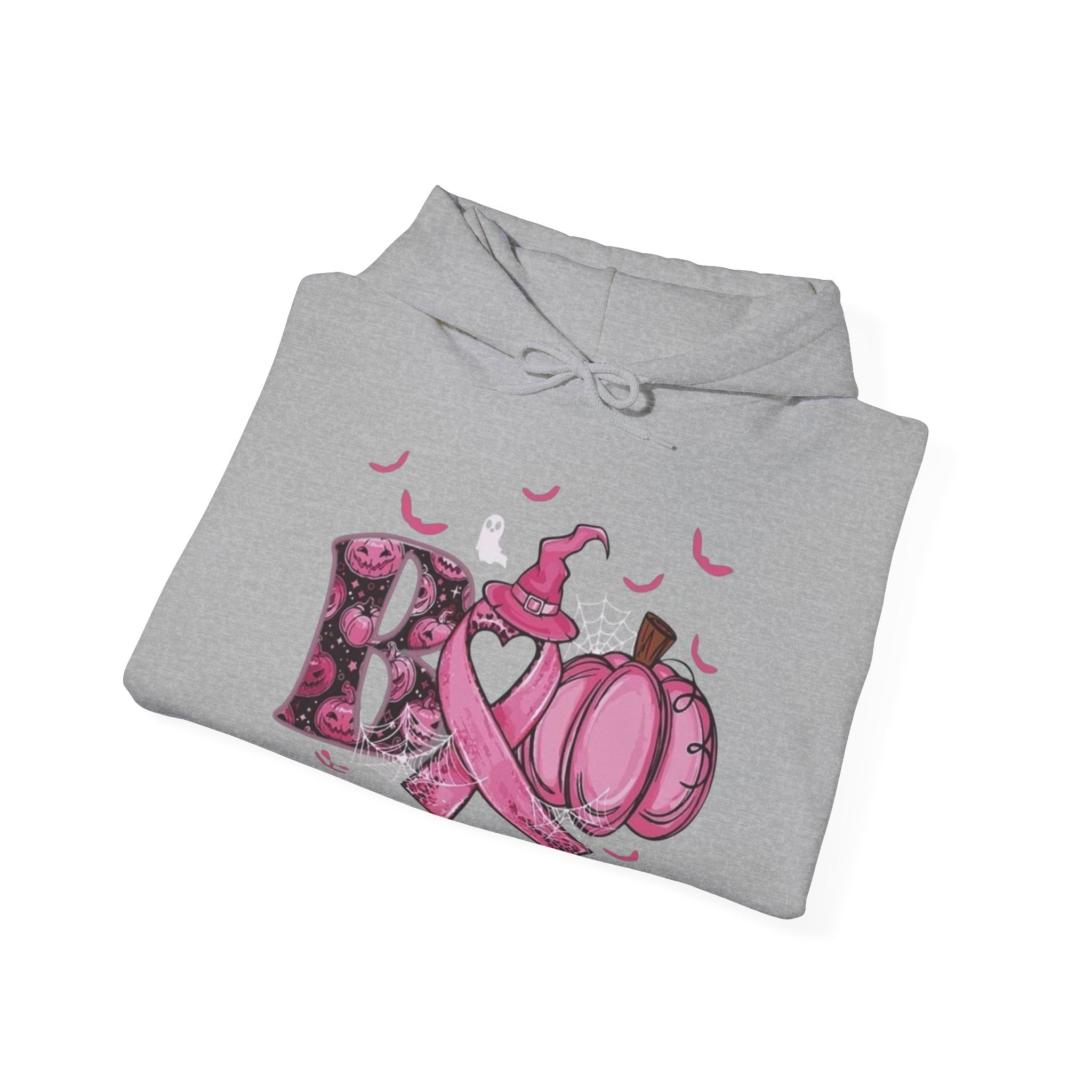 Pink Pumpkin Awareness Hoodie for Fall, Breast Cancer Awareness Month, Unisex Sweatshirt for Women and Men, Cozy Gift for Any Occasion