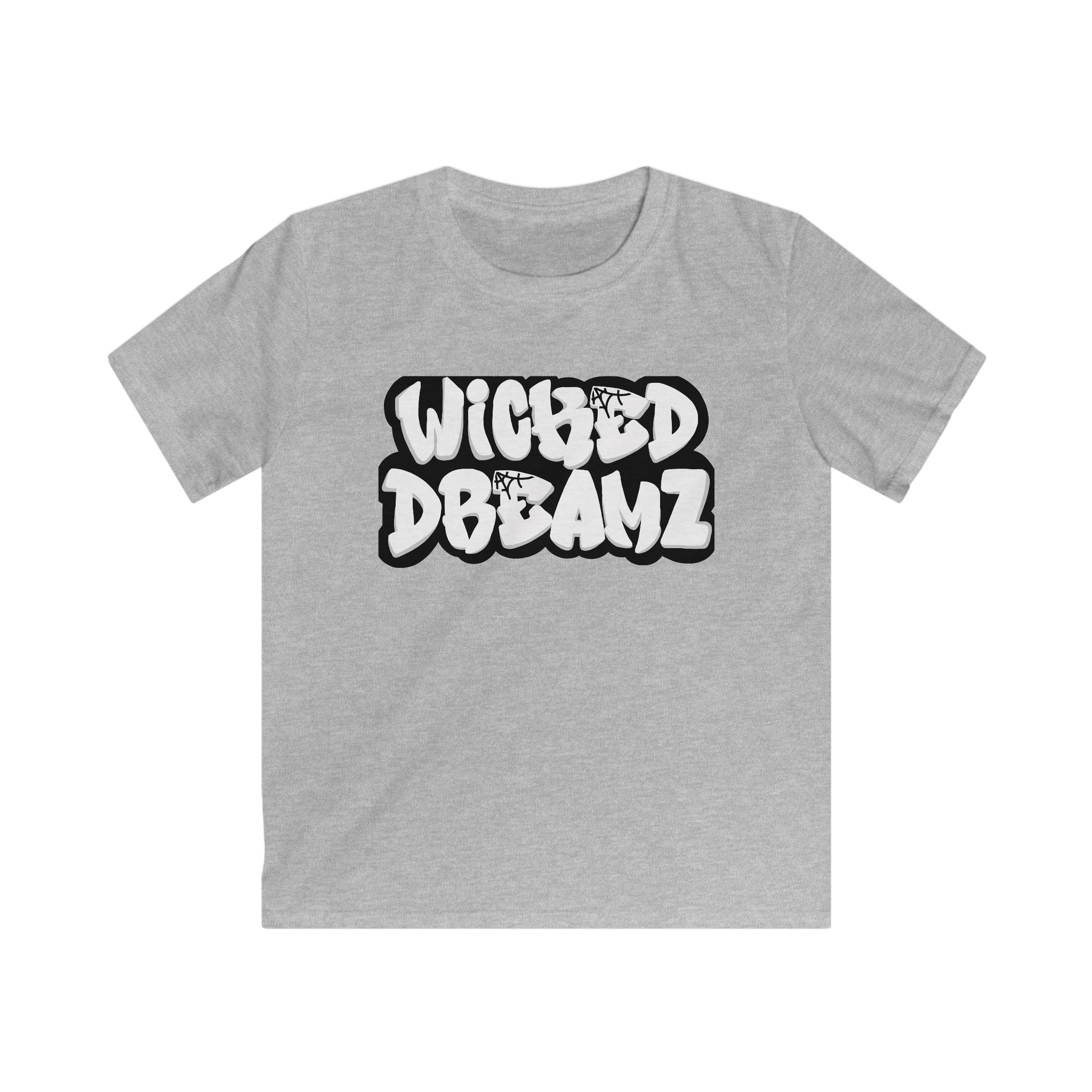 Kids Ghost Graphic Tee - Wicked Vibes for Halloween, Cute and Fun T-Shirt for Boys & Girls, Spooky Outfit, Trick or Treat Shirt, Gift Idea