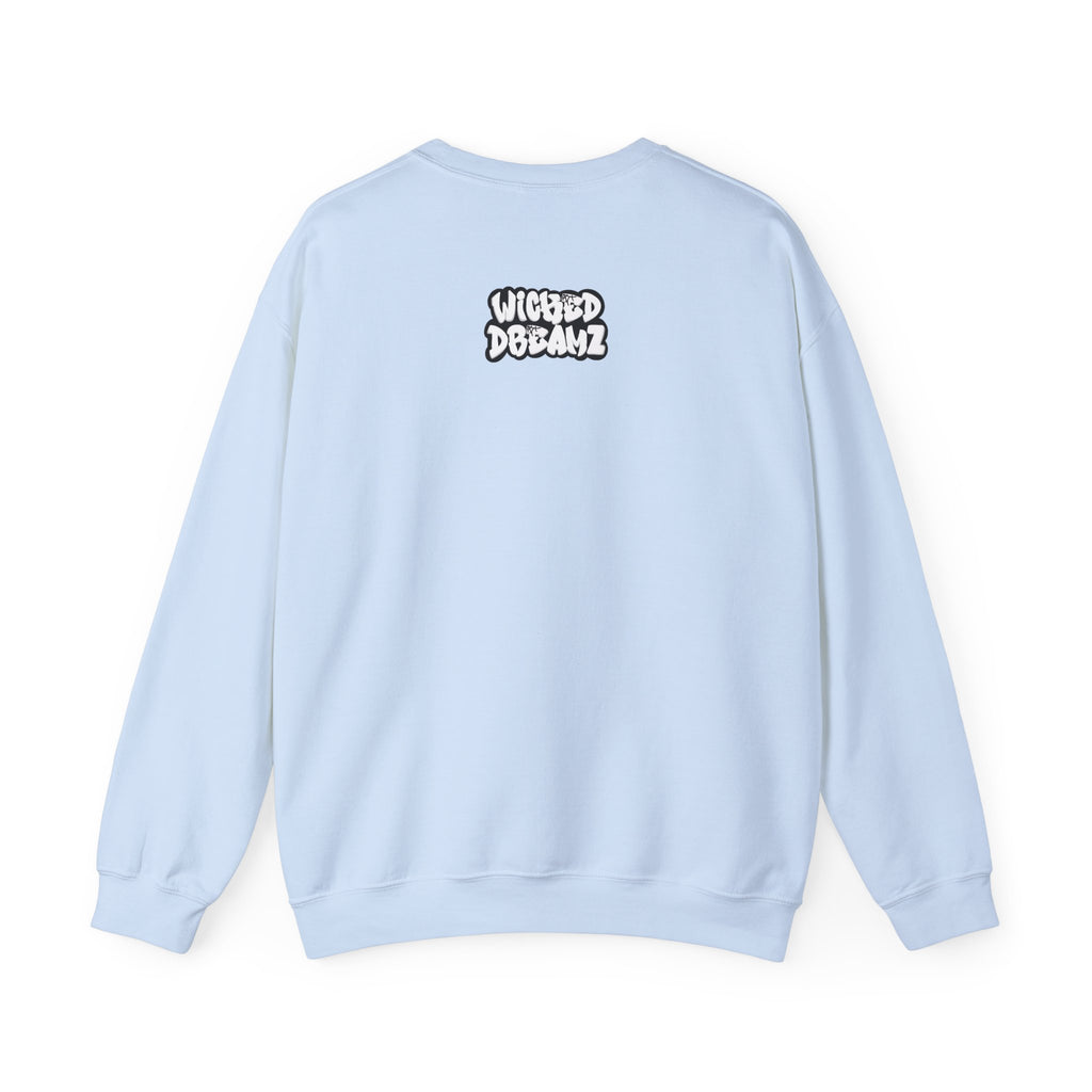 Ghostly Humor Crewneck Sweatshirt: Perfect for Halloween, Cozy Nights, Casual Wear, Ghost Lover Gift, Spooky Season Apparel