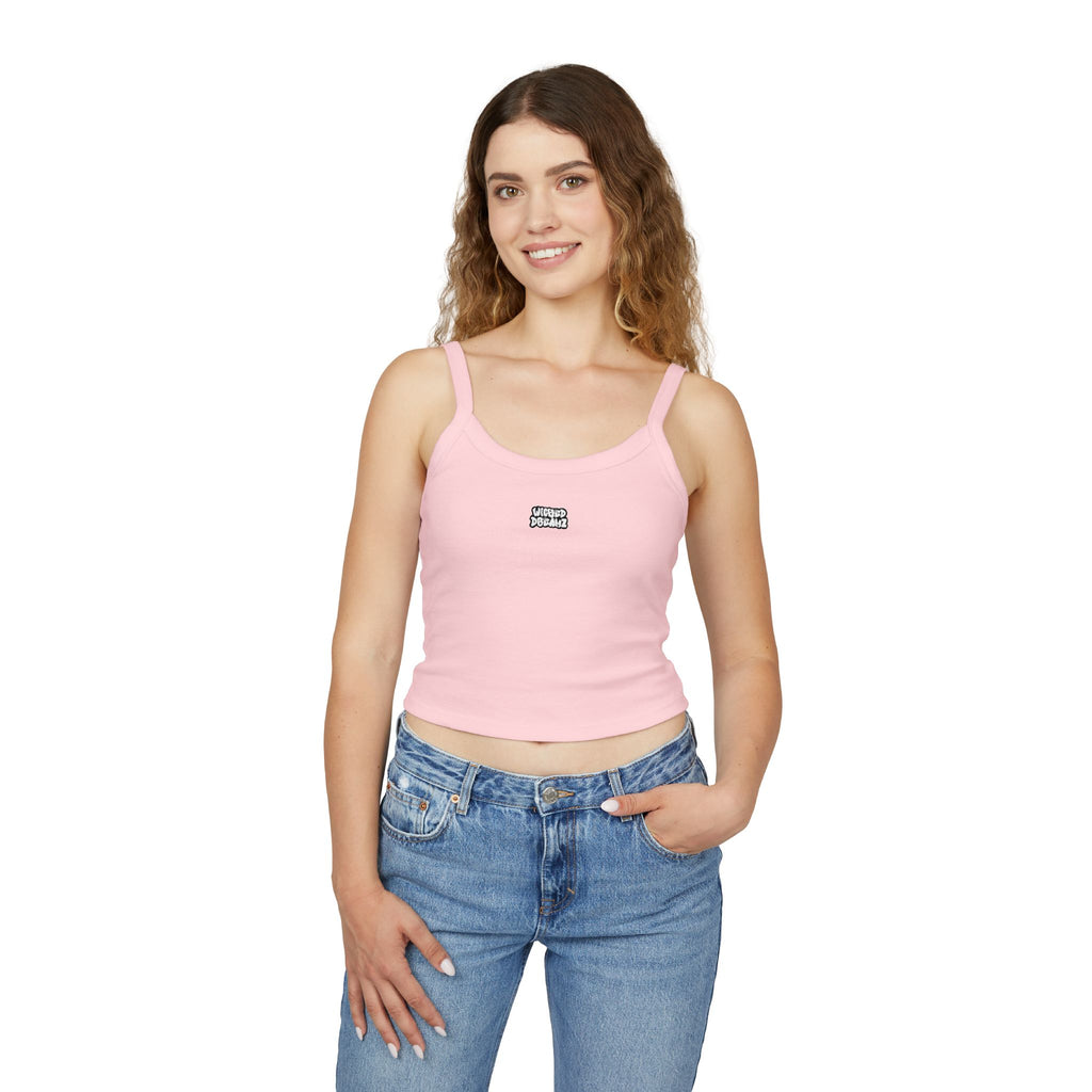 Wicked Dreamz Spaghetti Strap Tank Top, Casual Summer Top, Lightweight Layering Piece, Perfect for Festivals, Beach Days, and Everyday Wear
