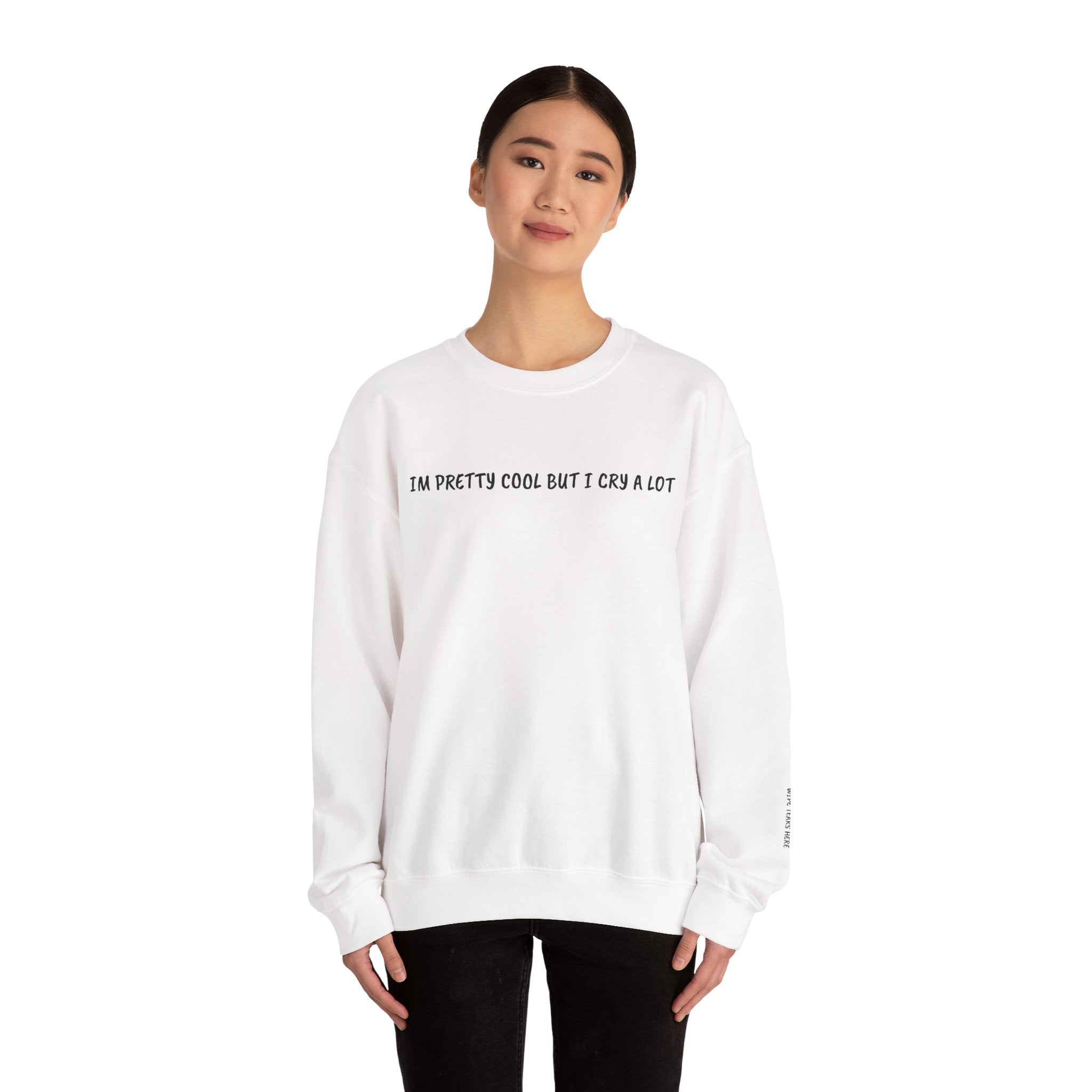 Cool & Comfort Crewneck Sweatshirt - Unisex Heavy Blend, Casual Wear, Gift for Friends, Everyday Wear, Cozy Style