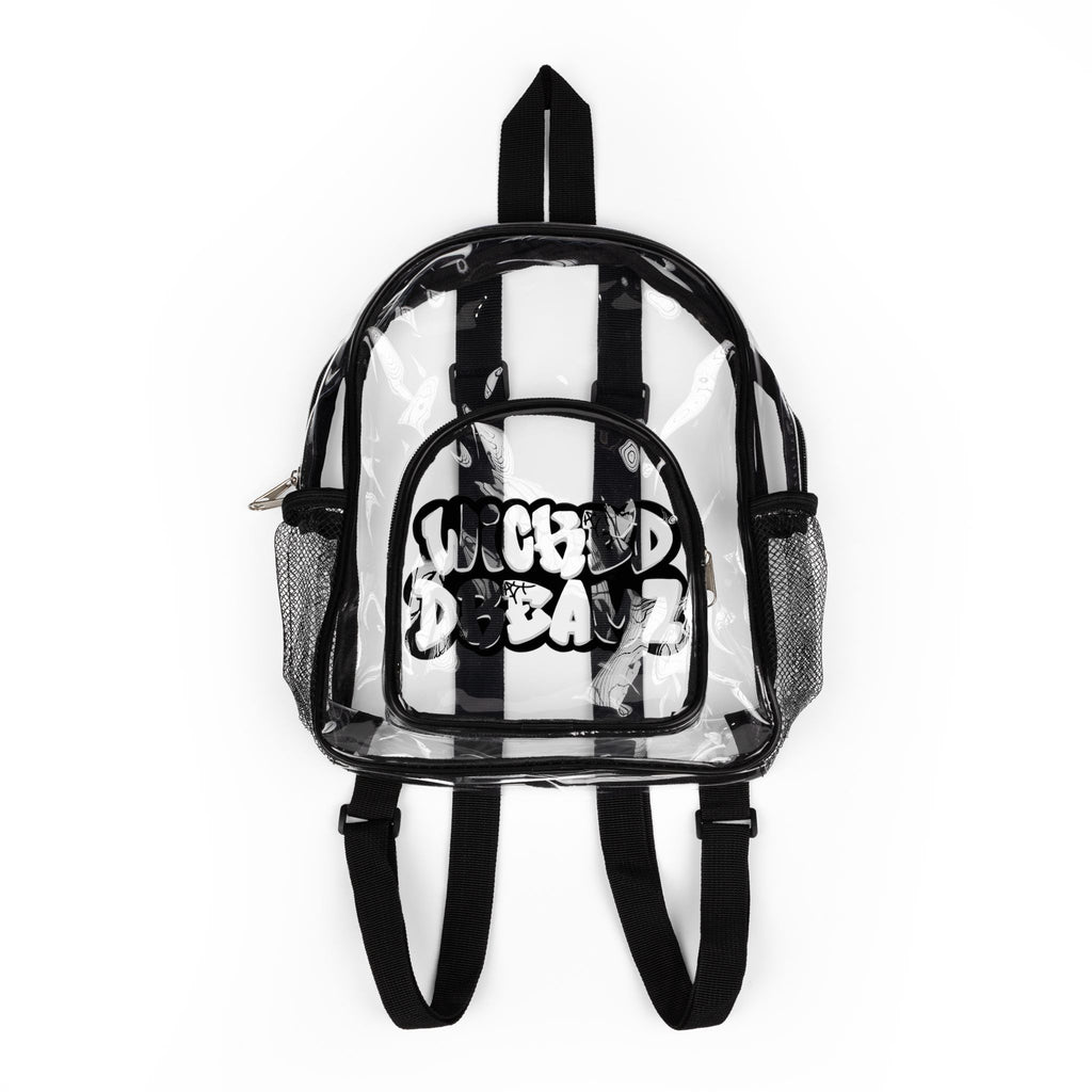 Clear Stadium Backpack - Transparent Tote, Game Day Essentials, Concert Ready, Festival Gear, Sports Event Bag