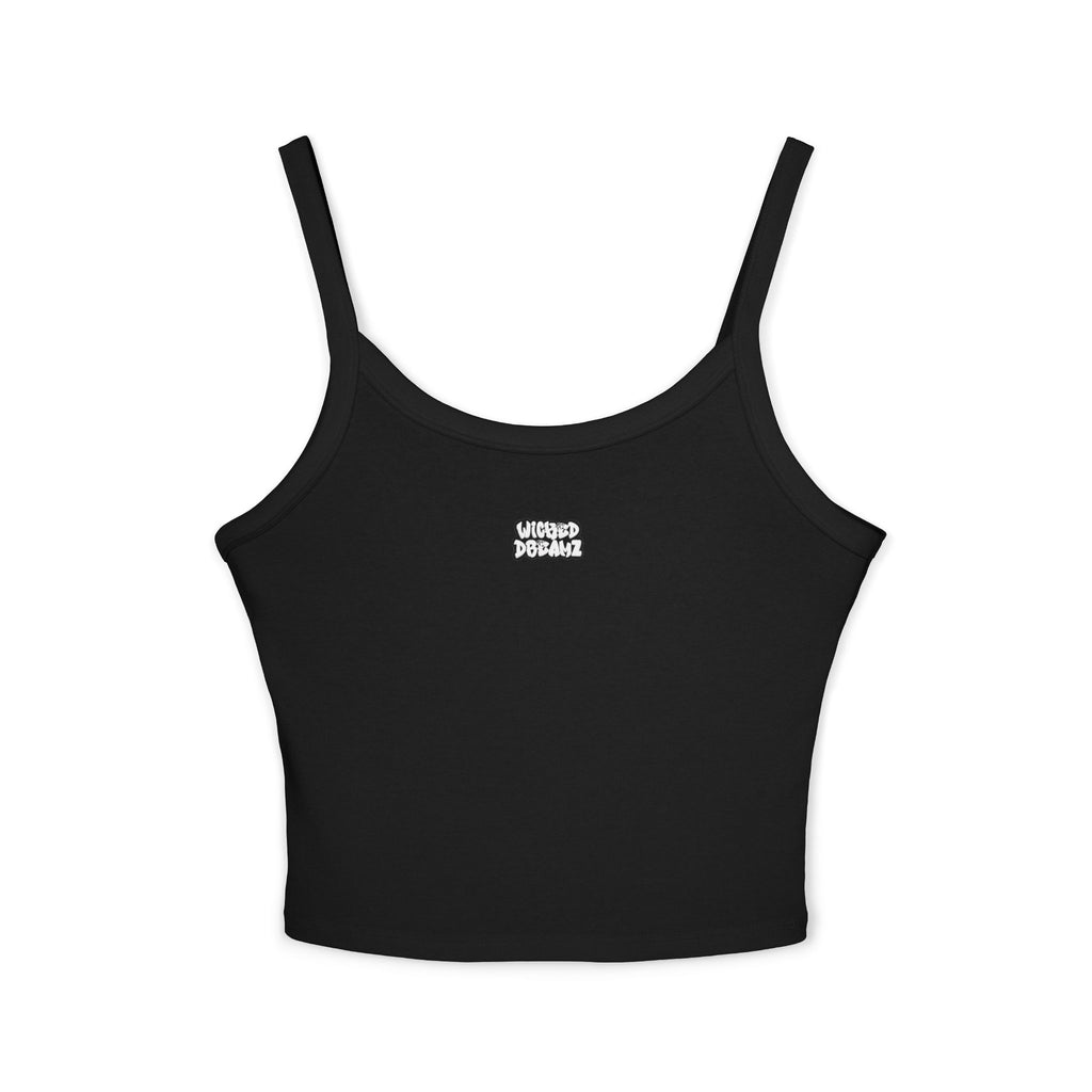 Wicked Dreamz Spaghetti Strap Tank Top, Casual Summer Top, Lightweight Layering Piece, Perfect for Festivals, Beach Days, and Everyday Wear