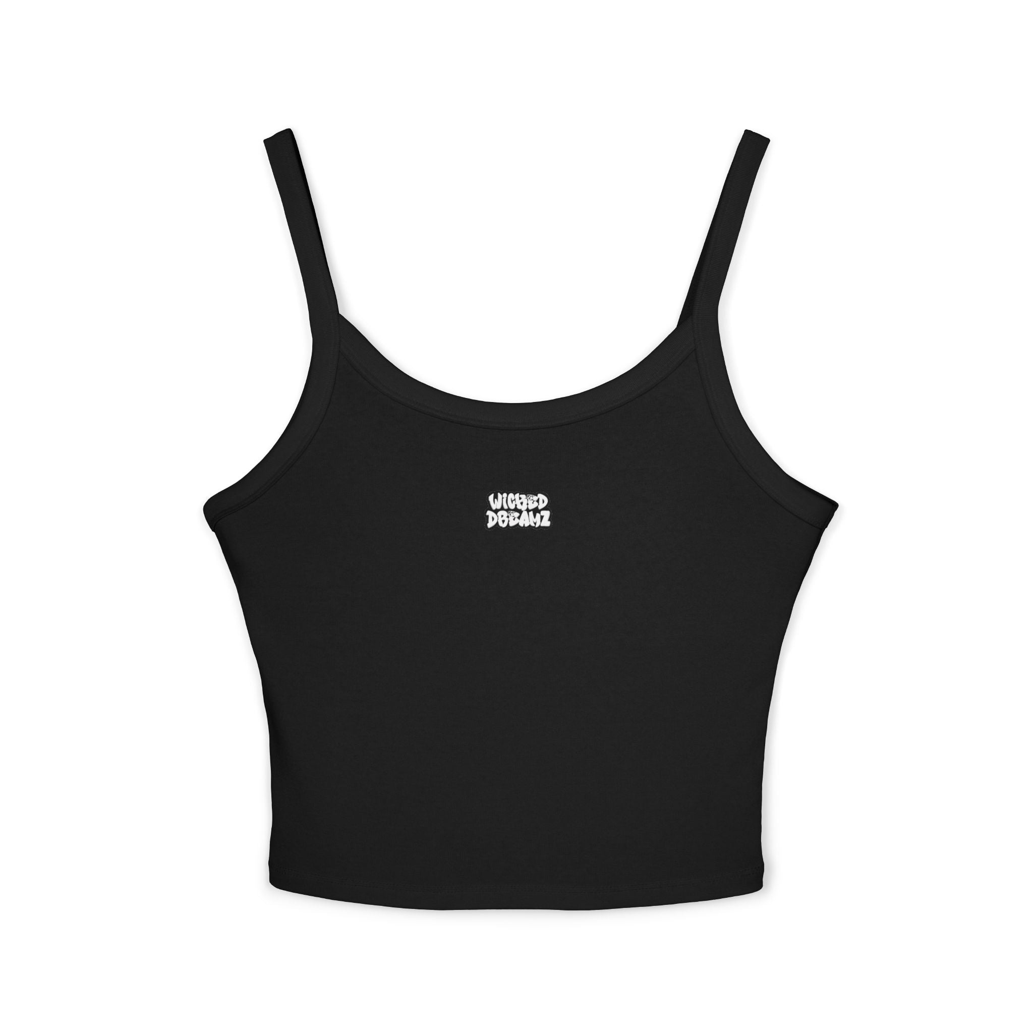 Wicked Dreamz Spaghetti Strap Tank Top, Casual Summer Top, Lightweight Layering Piece, Perfect for Festivals, Beach Days, and Everyday Wear