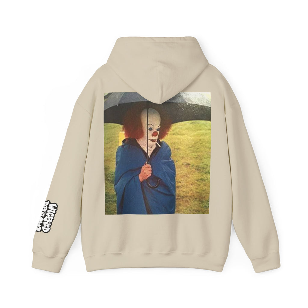 Life is better when you’re laughing Graphic Hoodie: Cozy Unisex Sweatshirt with Clown Design, Halloween Apparel, Trendy Streetwear, Perfect Gift for Fans, Casual Style