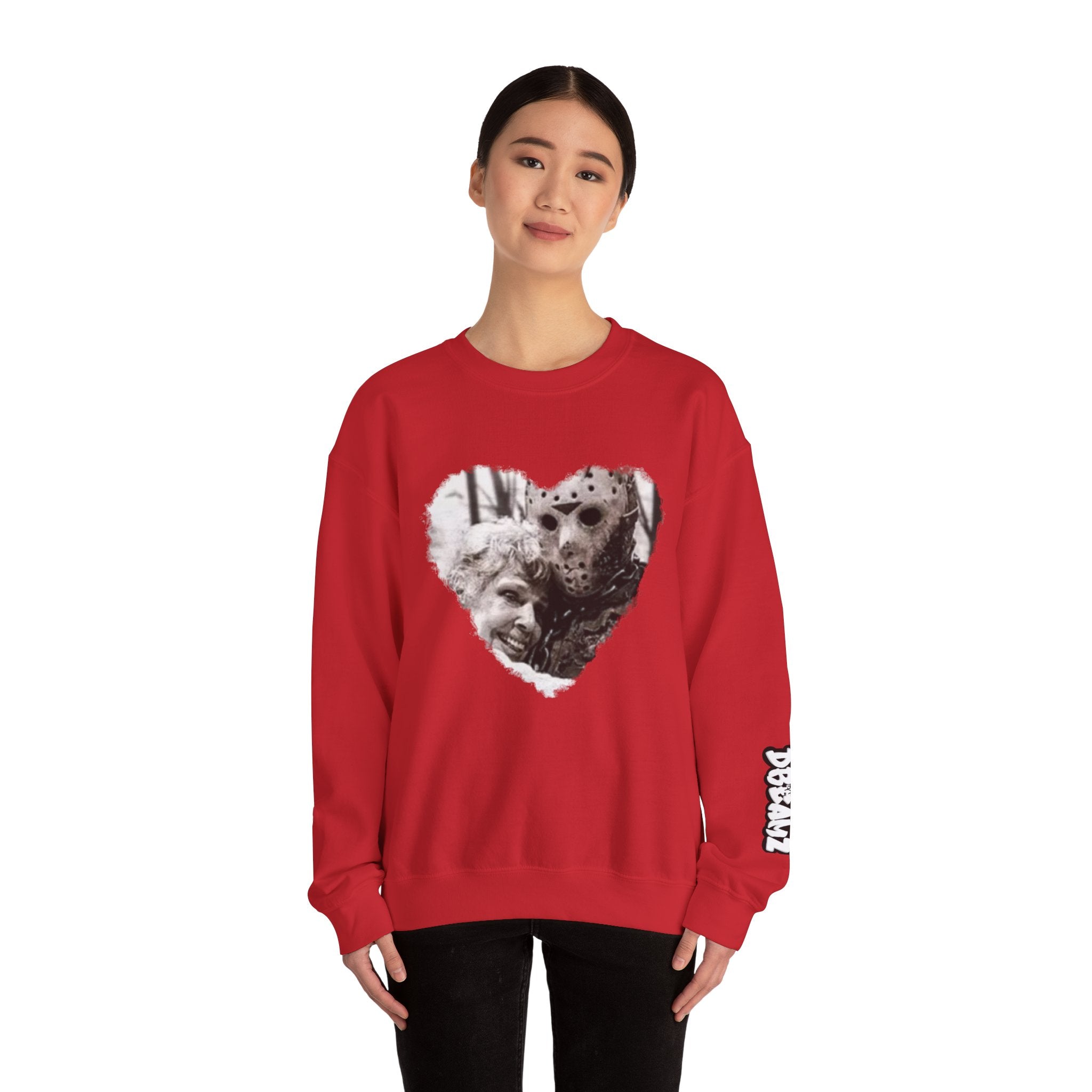 Heartwarming Horror Crewneck Sweatshirt - Perfect for Halloween, Cozy Nights, Gift for Horror Fans, Unisex Sweatshirt, Vintage Style