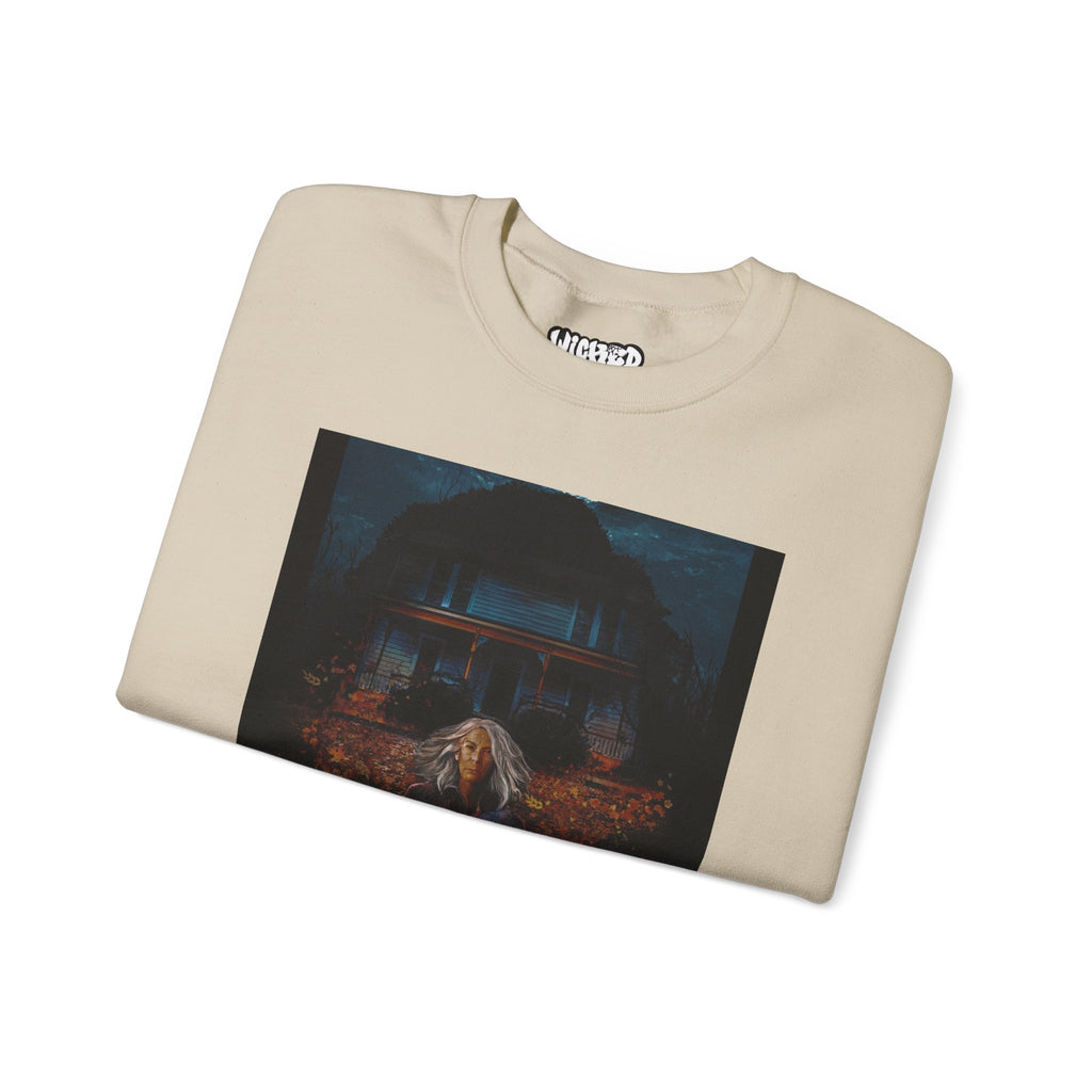 Halloween Crewneck Sweatshirt - Unisex Heavy Blend, Spooky Apparel, Cozy Halloween Outfit, October Festive Wear, Witchy Vibes